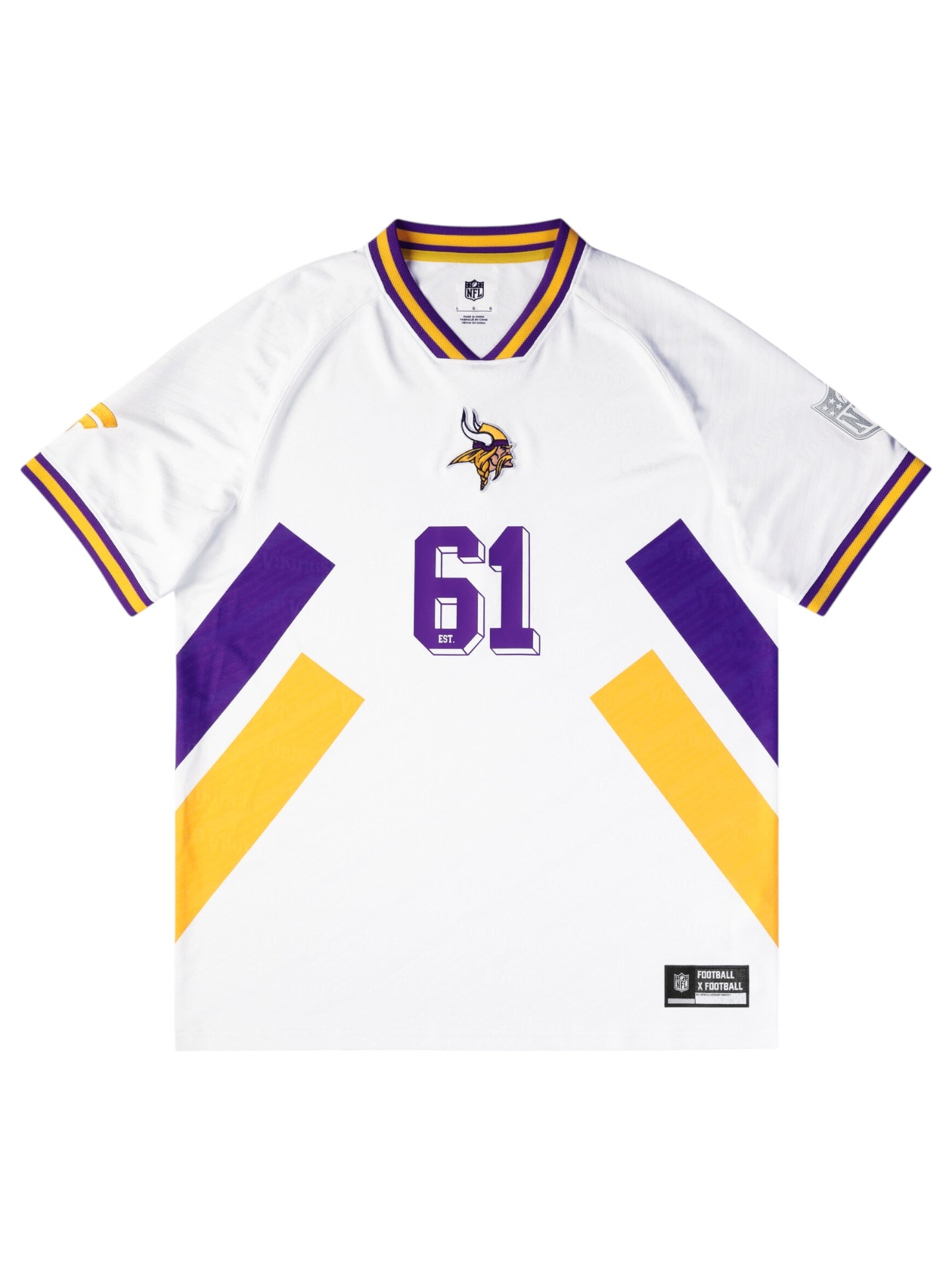 Minnesota Vikings 2026 Football x Football NFL Fan Jersey White