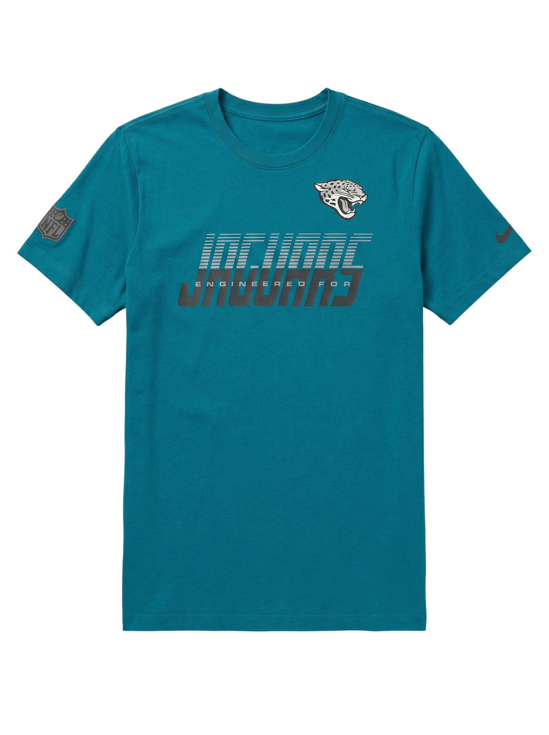 Jacksonville Jaguars 2026 NFL Sideline Team Issue Dri-Fit T-Shirt Türkis