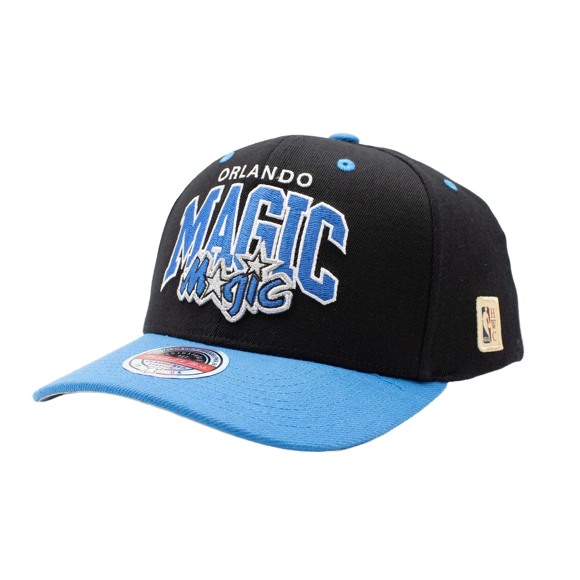 Orlando Magic Team Arch Classic Red Stretch-Snap NBA Cap Schwarz