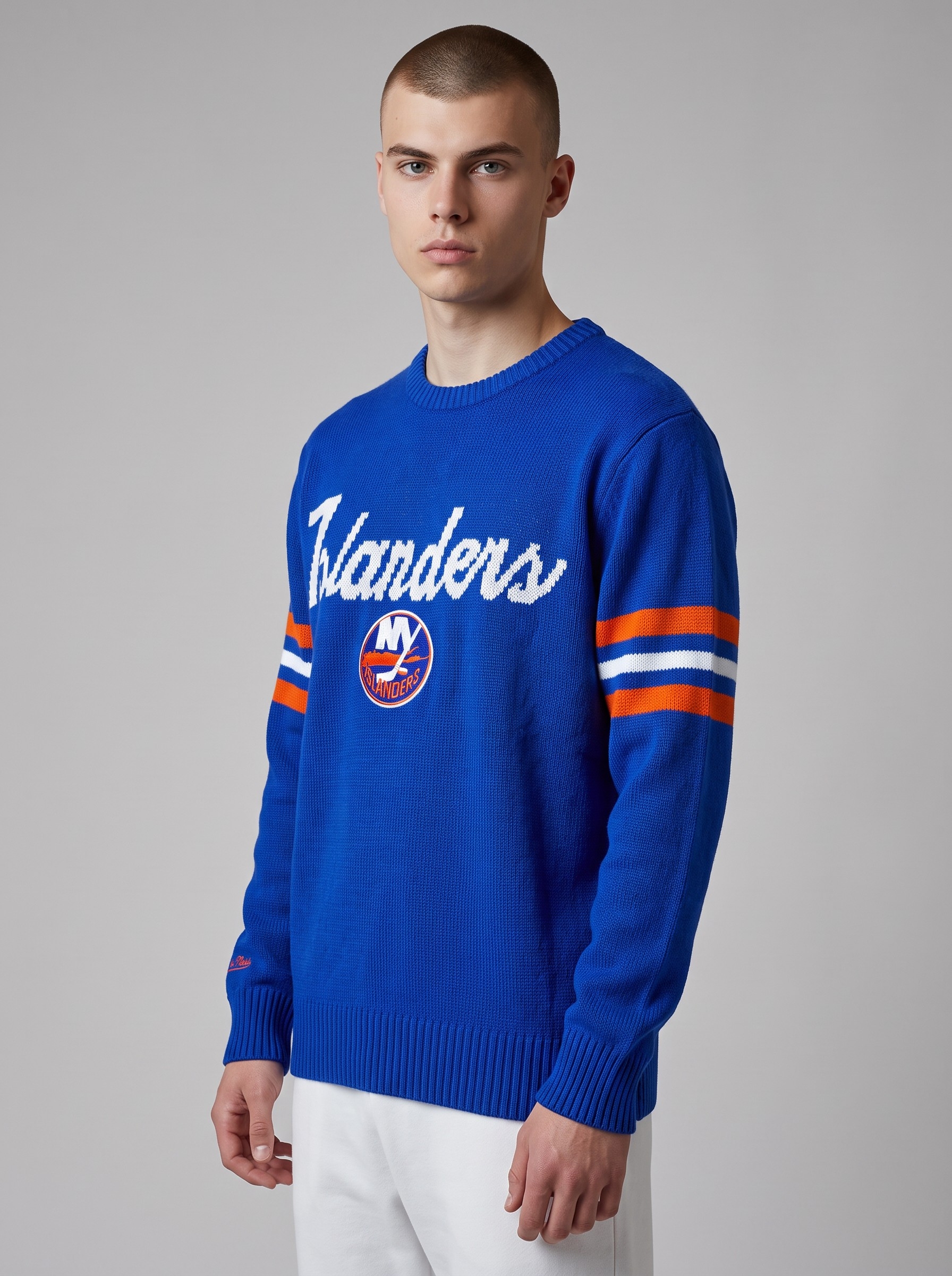 New York Islanders NHL Head Coach Sweater Blue