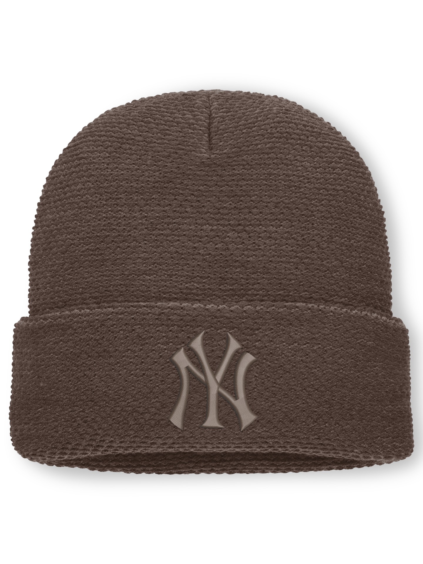 New York Yankees Statement MLB Beanie Knit Brown
