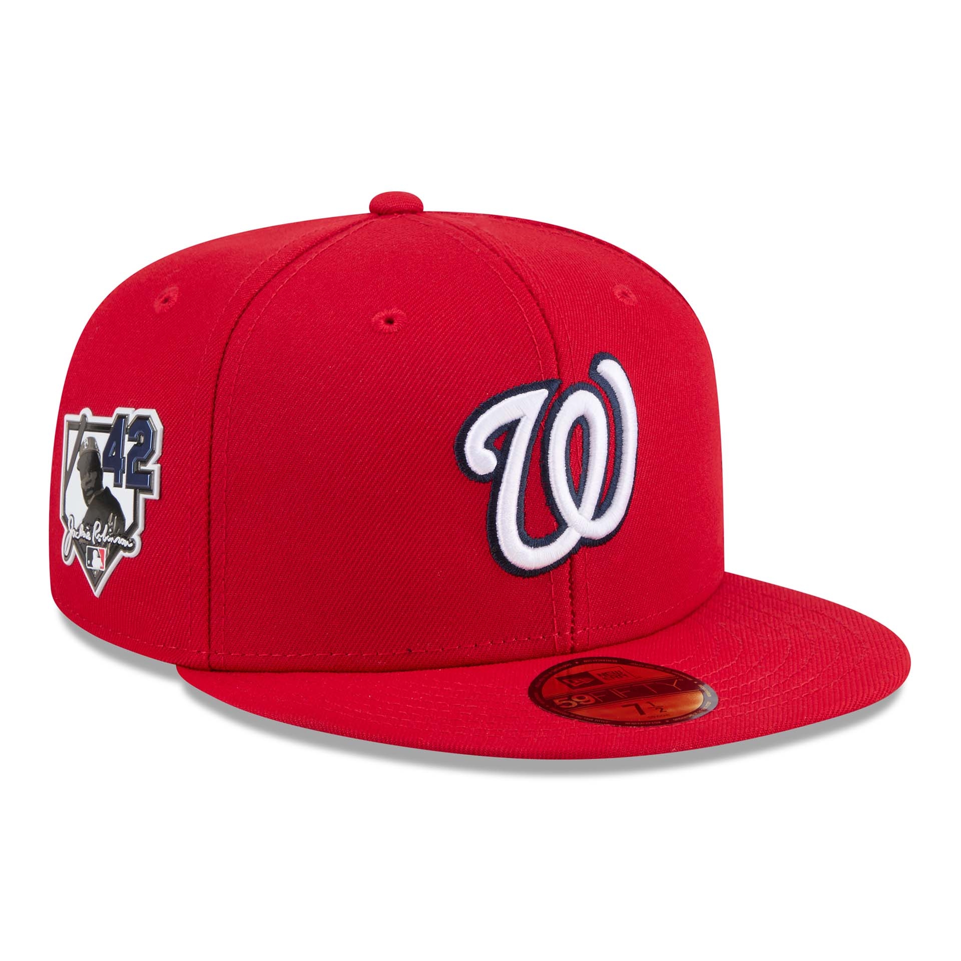 Washington Nationals 2026 Jackie Robinson Day 59FIFTY Fitted Cap Red