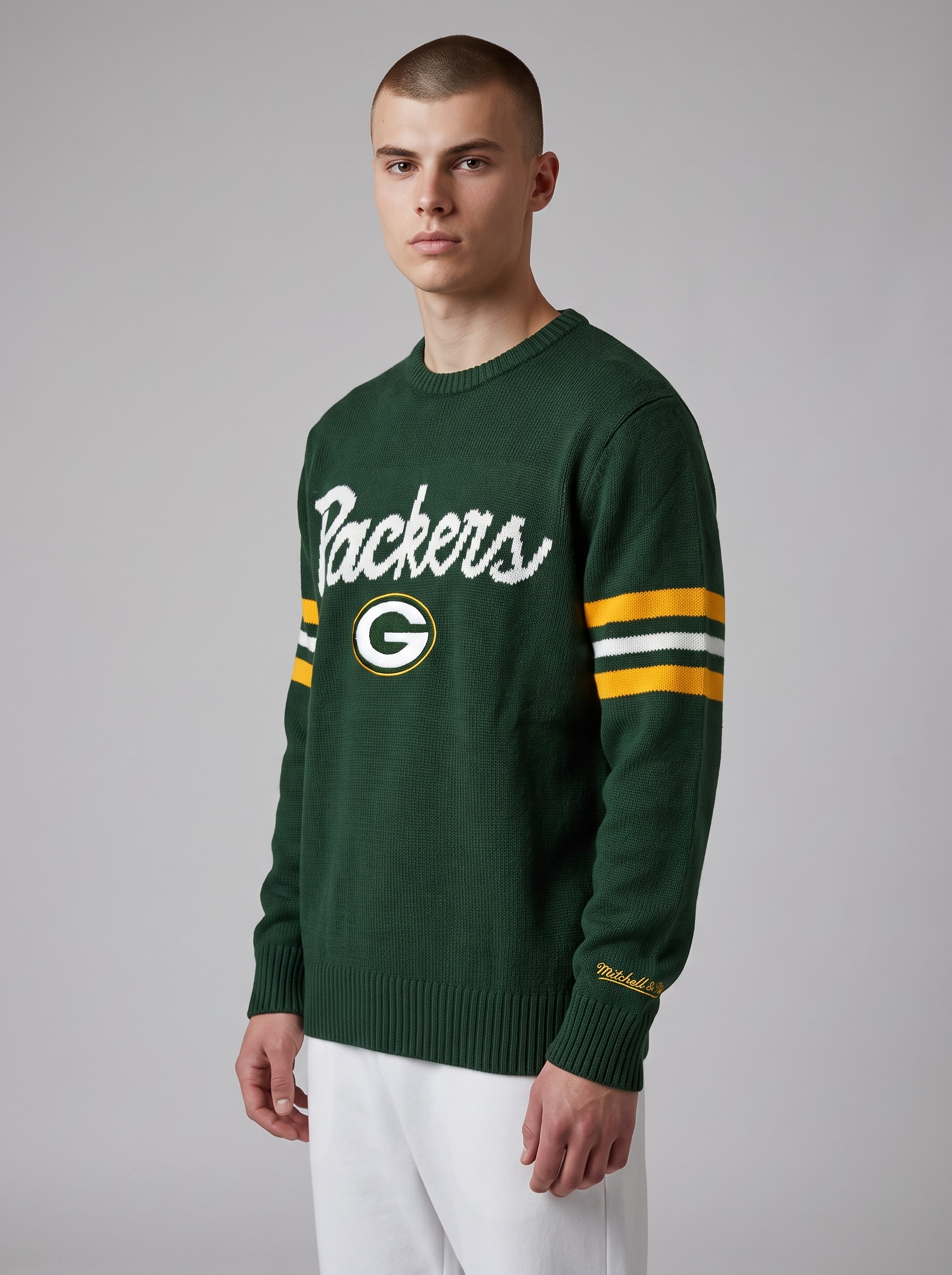 Green Bay Packers NFL Head Coach Sweater Grün