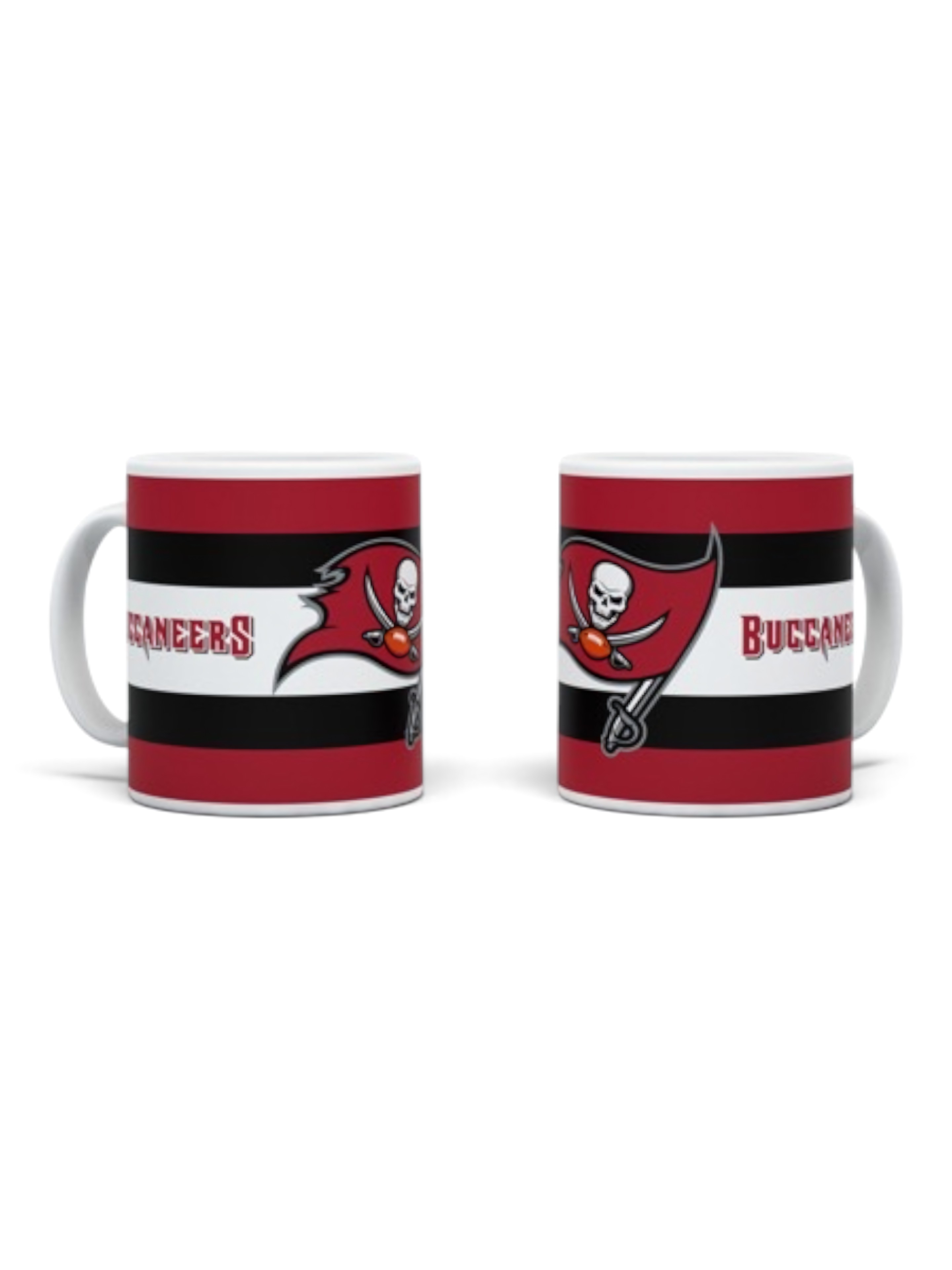 Tampa Bay Buccaneers Stripe Logo NFL Becher (330 ml)