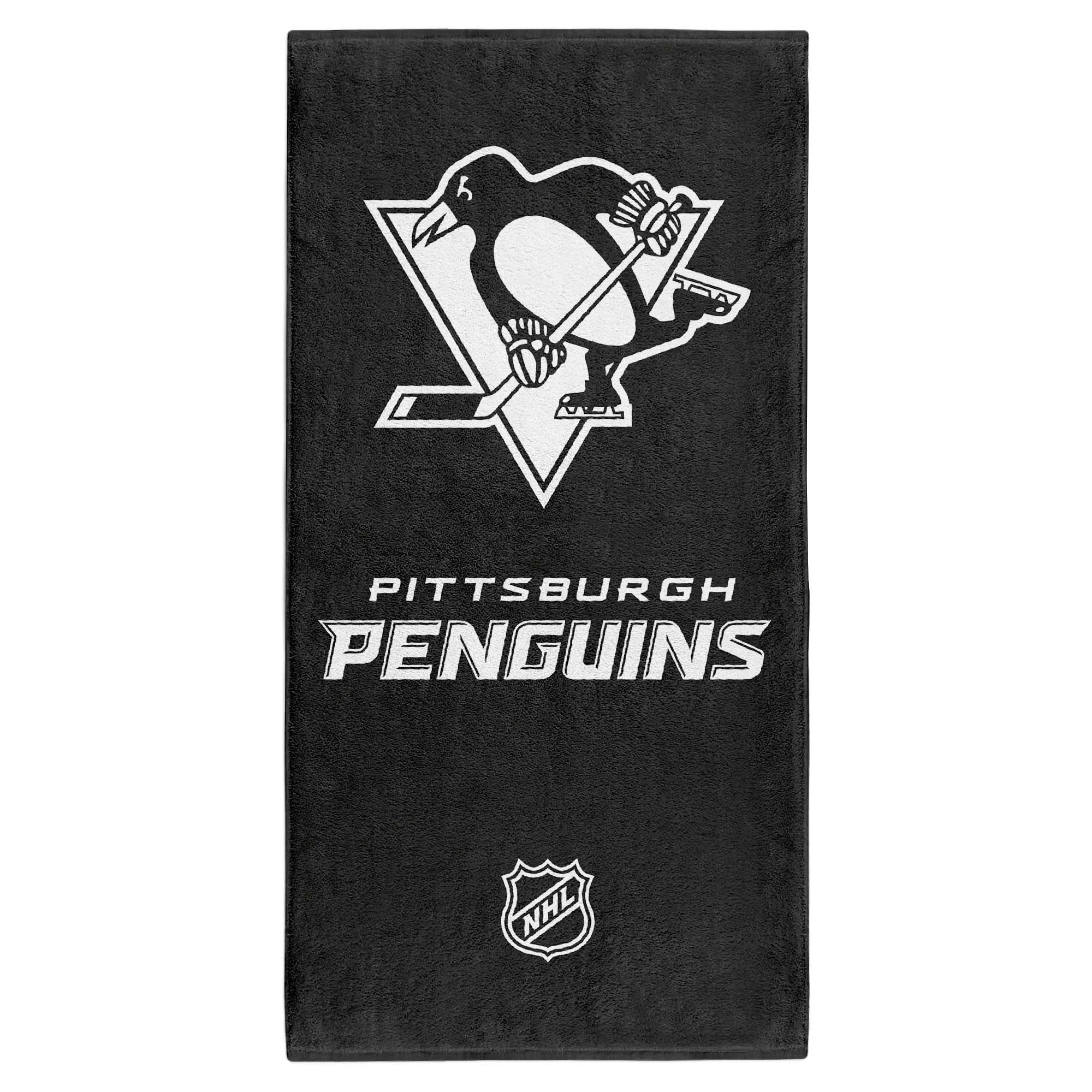 Pittsburgh Penguins NHL Classic Badetuch Schwarz