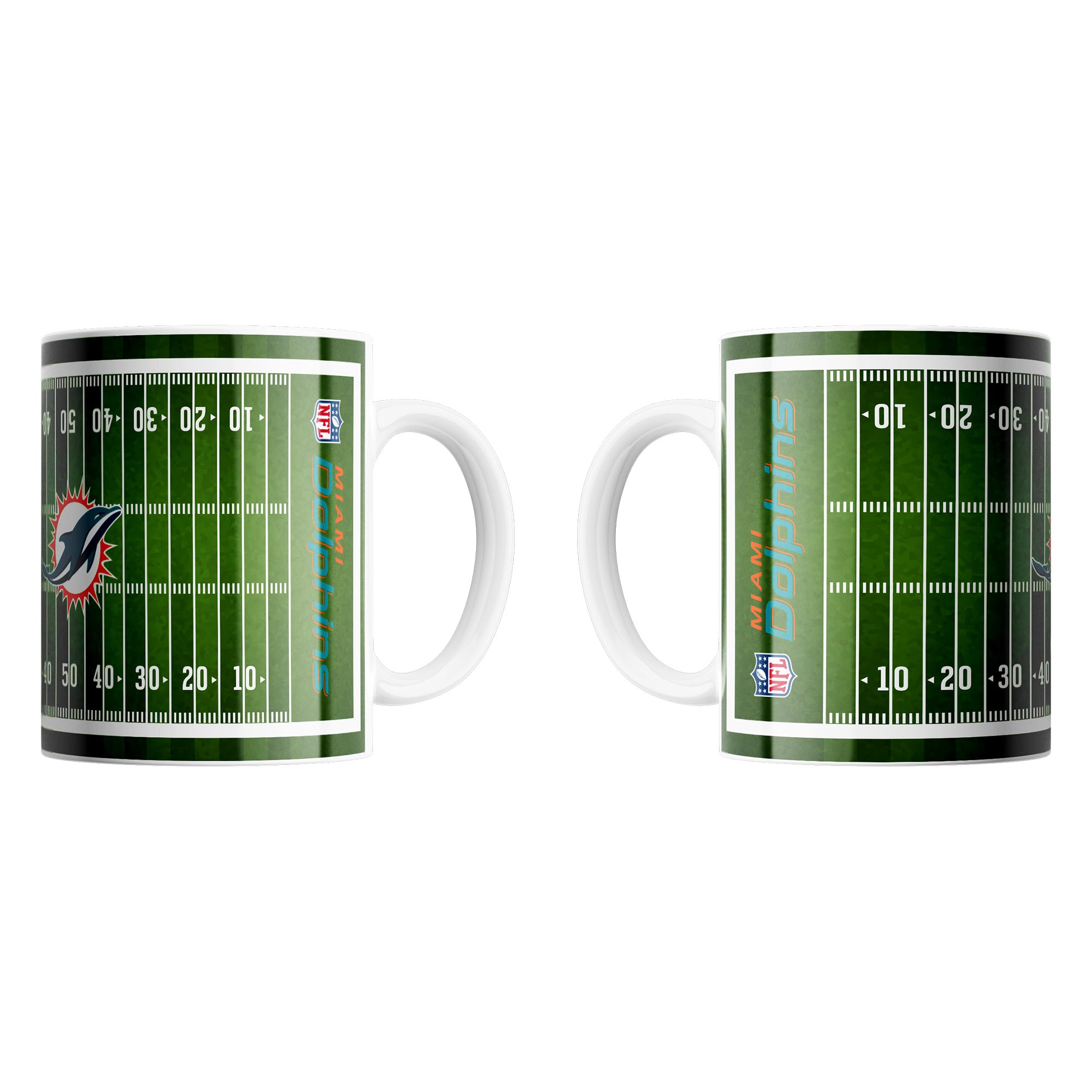 Miami Dolphins Field Jumbo NFL Mug (440 ml)