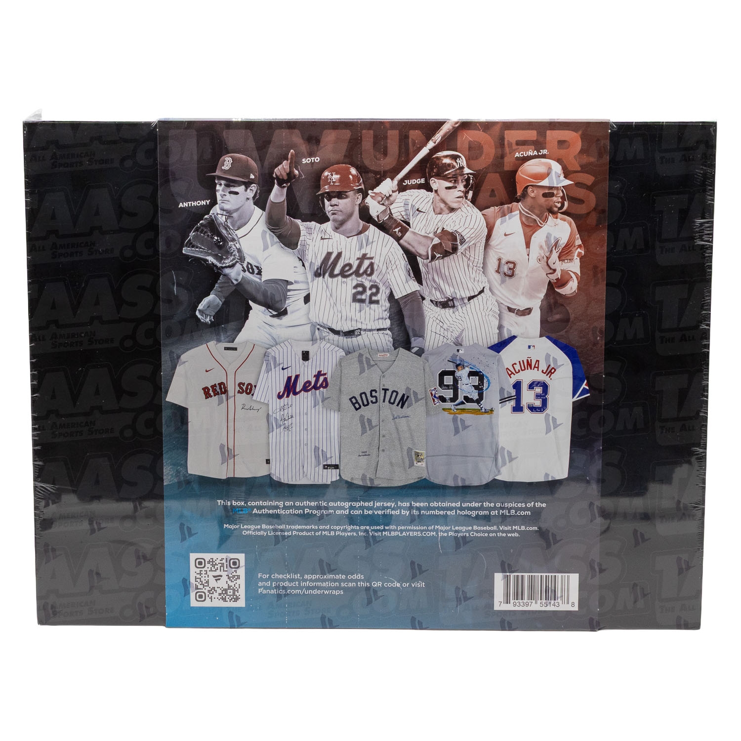 2025 Fanatics Under Wraps MLB Autographed Baseball Jersey Box Vol. 2 2025 Fanatics Under Wraps MLB Autographed Baseball Jersey Box Vol. 2