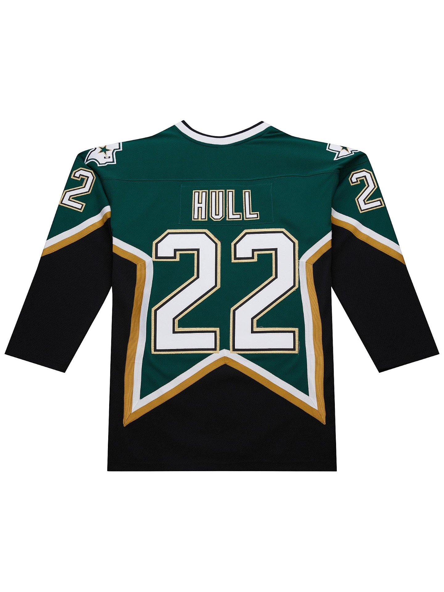 Brett Hull #22 Dallas Stars 1998-99 Premium Power Play NHL Trikot Grün