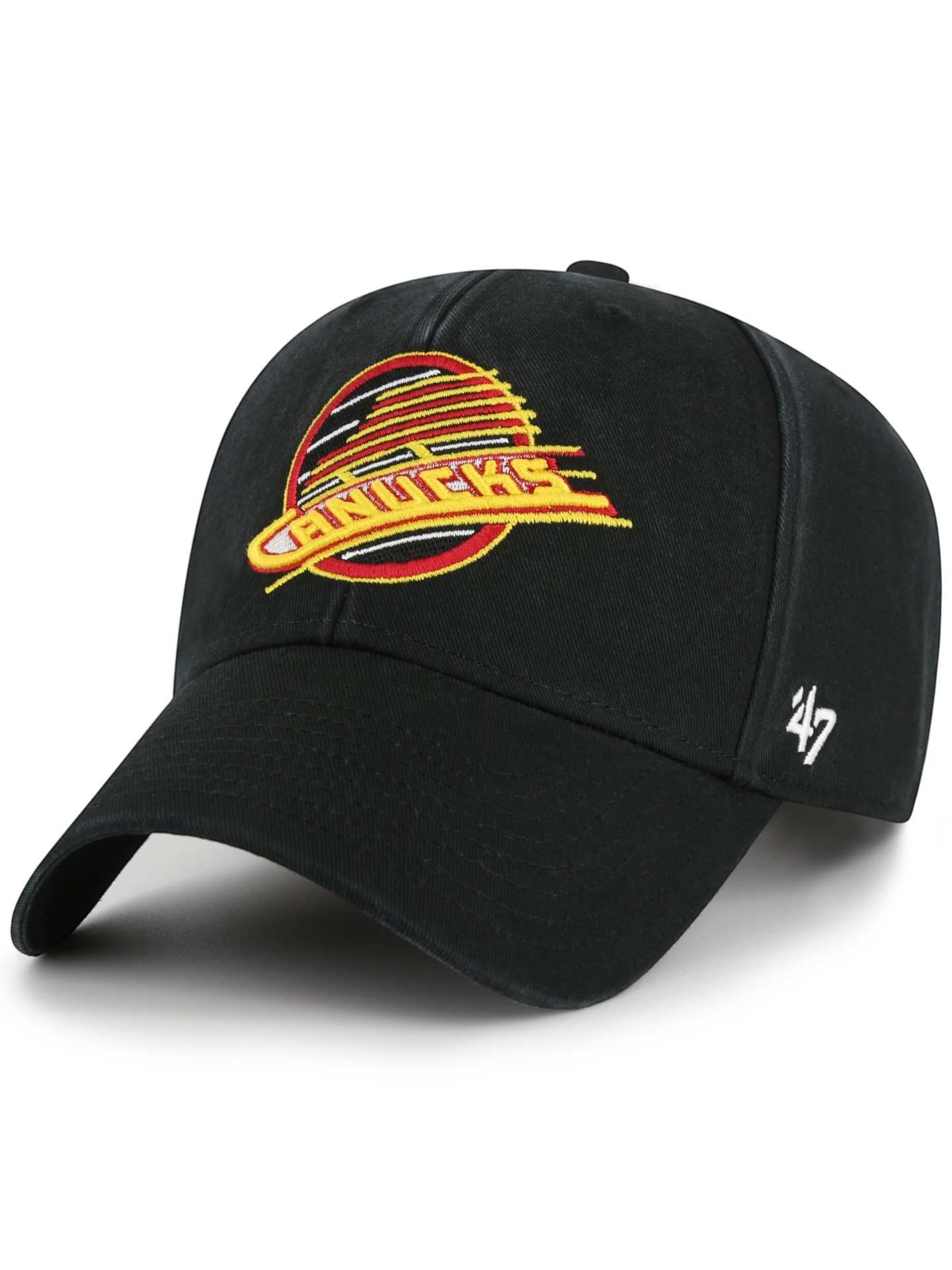 Vancouver Canucks '47 MVP Vintage Legend Adjustable NHL Cap Schwarz