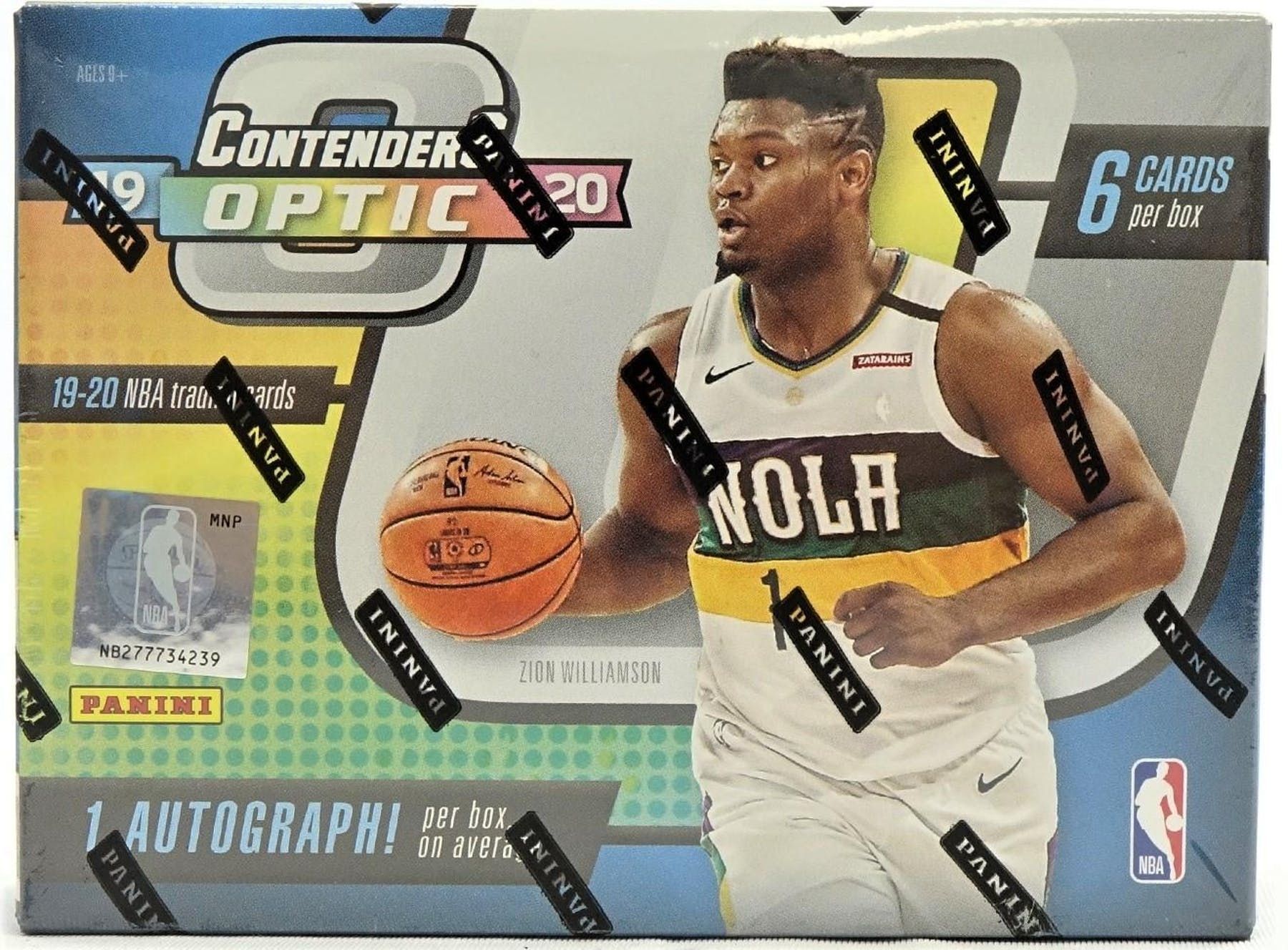 2019/20 Panini Contenders Optic Basketball Hobby Box NBA