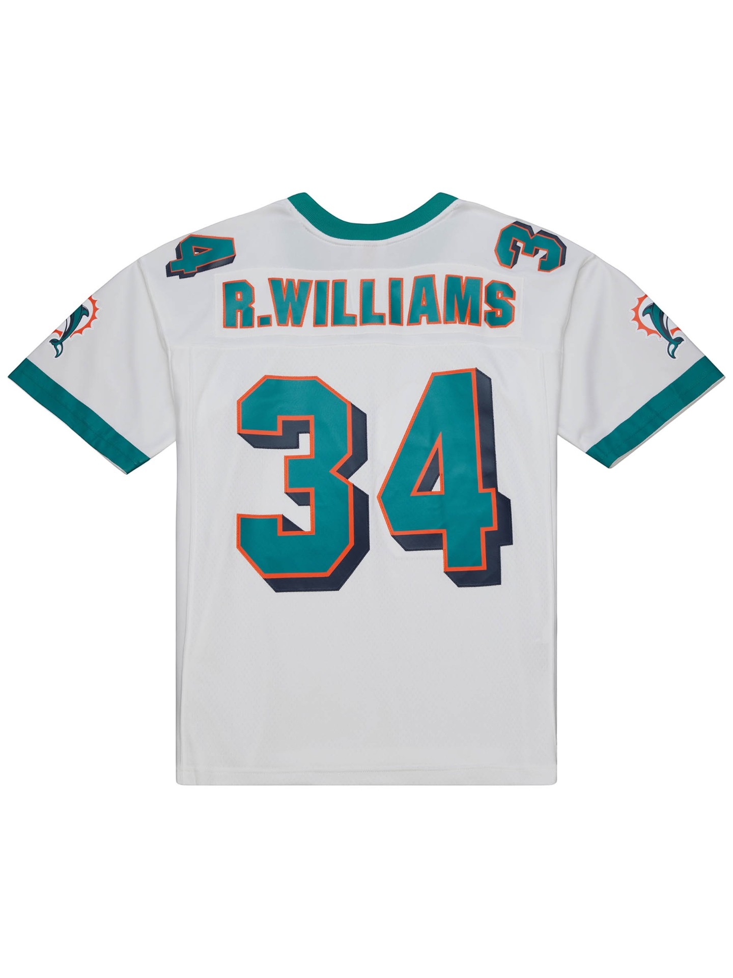 Ricky Williams #34 Miami Dolphins 2002 Legacy Throwback NFL Trikot Weiß