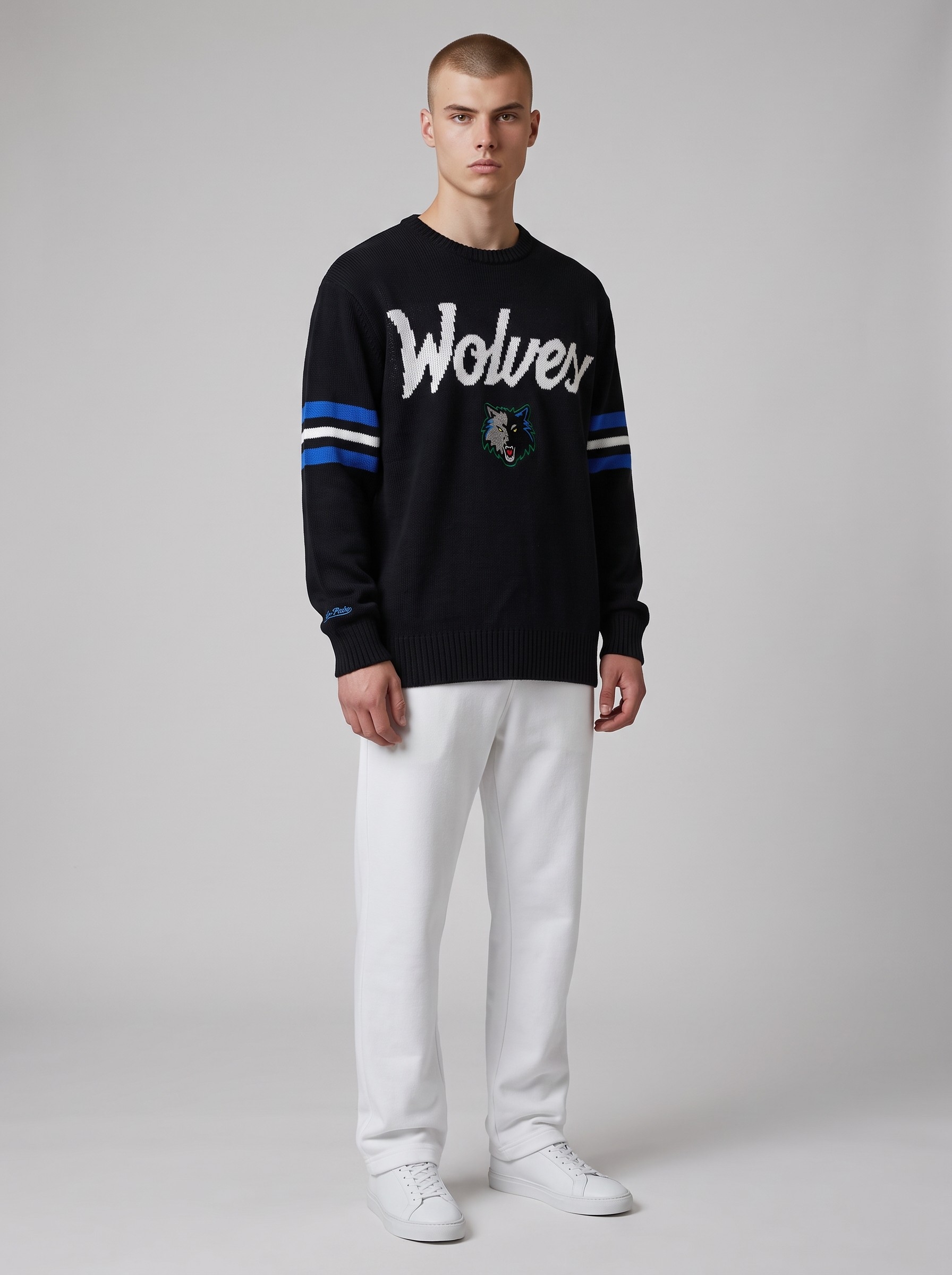Minnesota Timberwolves NBA Head Coach Sweater Black
