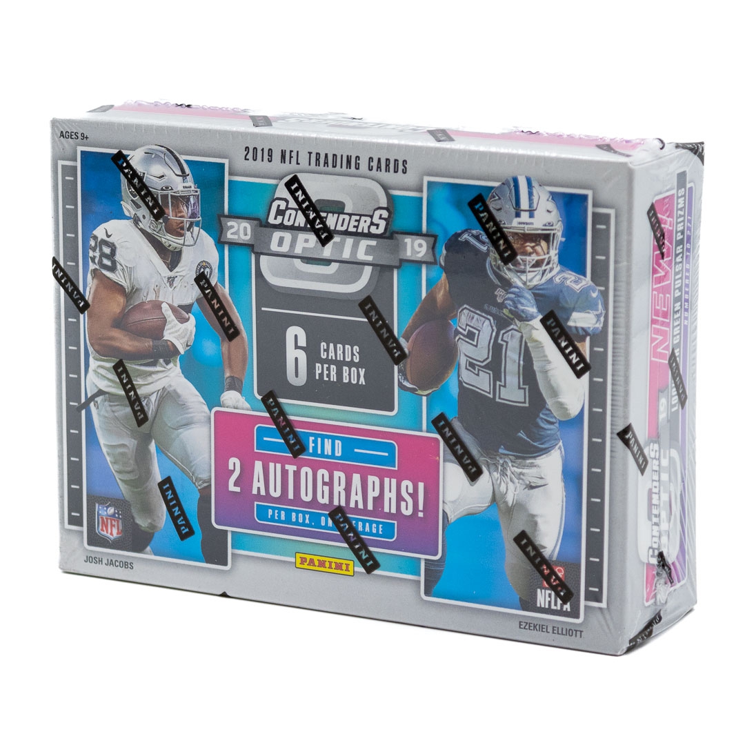 2019 Panini Contenders Optic Football Hobby Box NFL