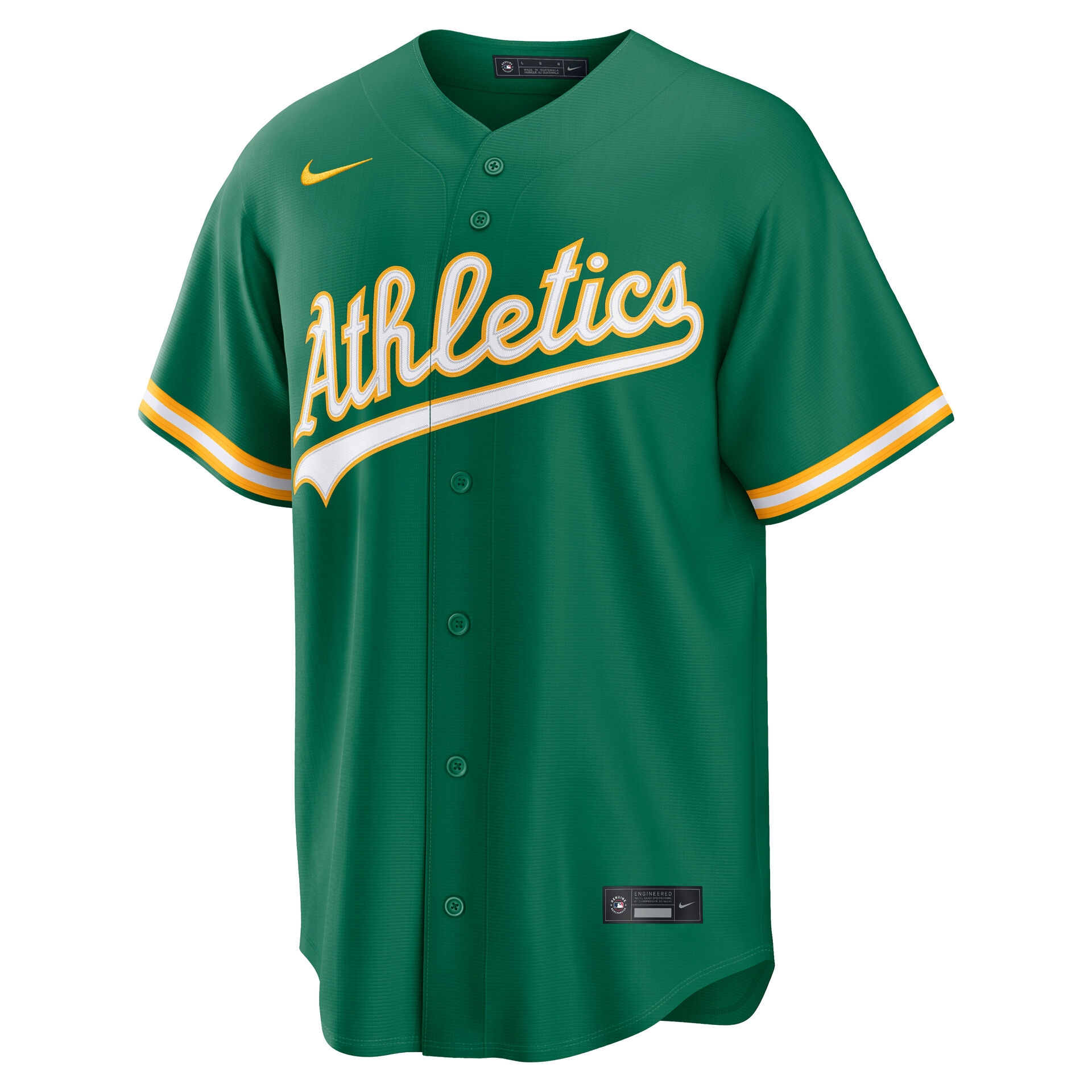 Athletics Replica Alternate MLB Trikot Grün