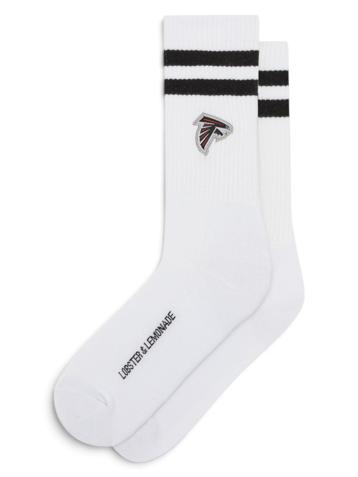 Atlanta Falcons L&L '90 Classics NFL Crew Socken Weiß