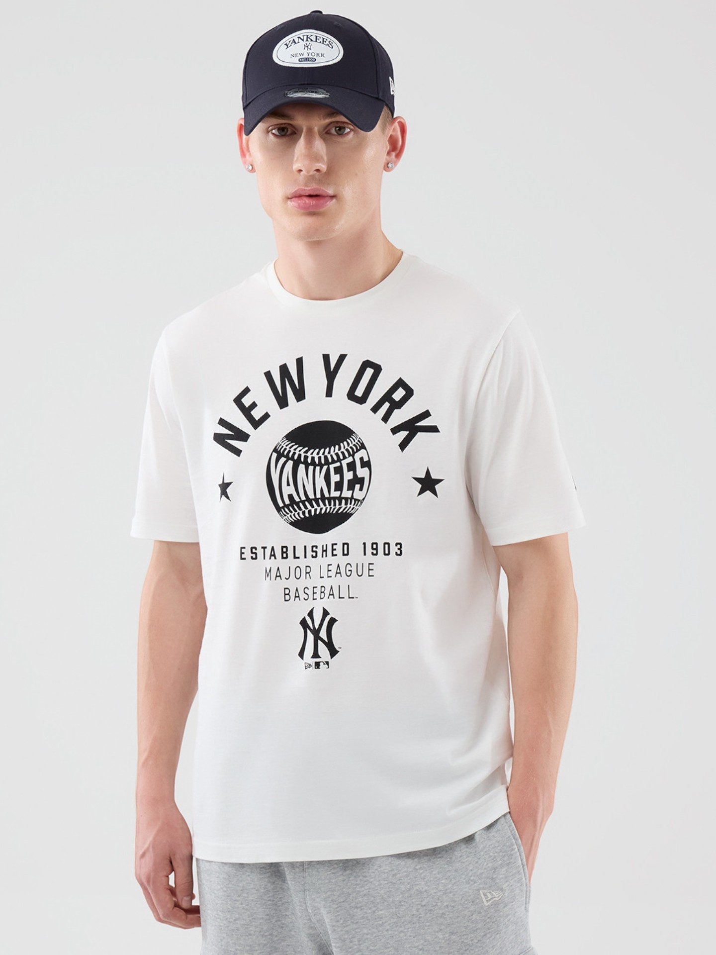 New York Yankees Baseball MLB T-Shirt White