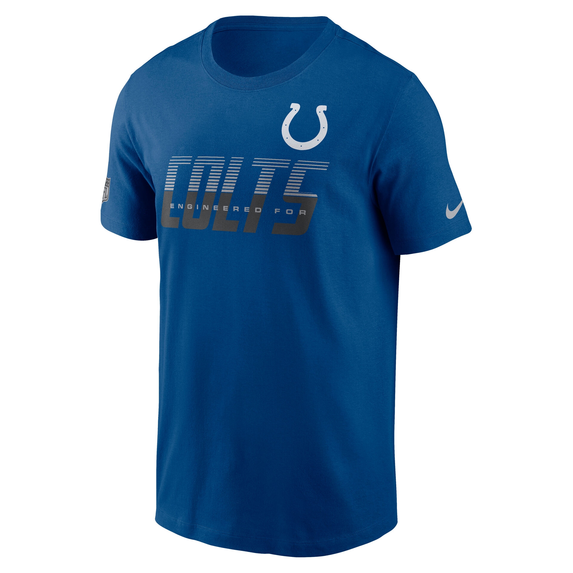 Indianapolis Colts 2026 NFL Sideline Team Issue Dri-Fit T-Shirt Blau