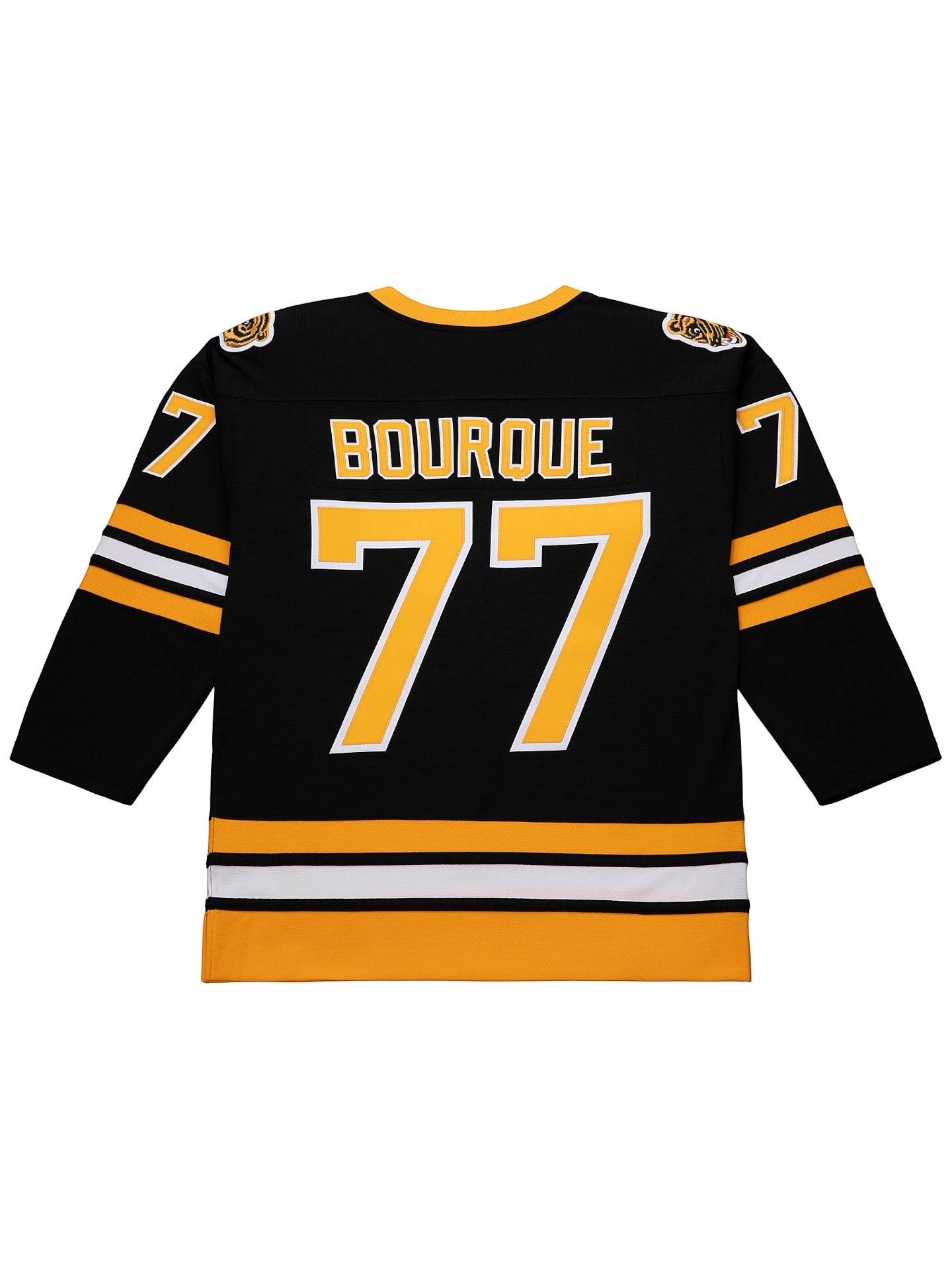 Ray Bourque #77 Boston Bruins 1989-90 Premium Power Play NHL Trikot Schwarz