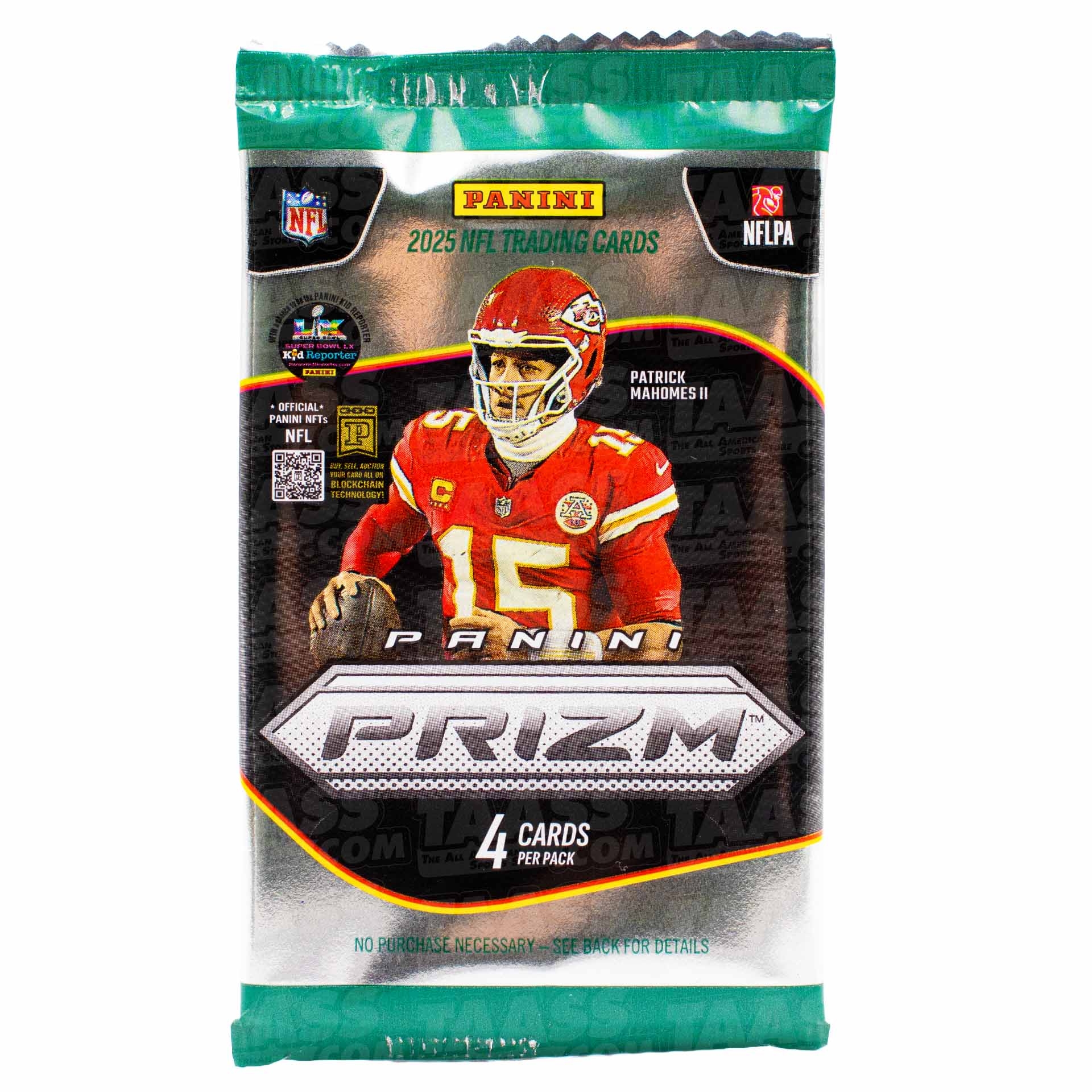 2025 Panini Prizm Football NFL Retail Pack