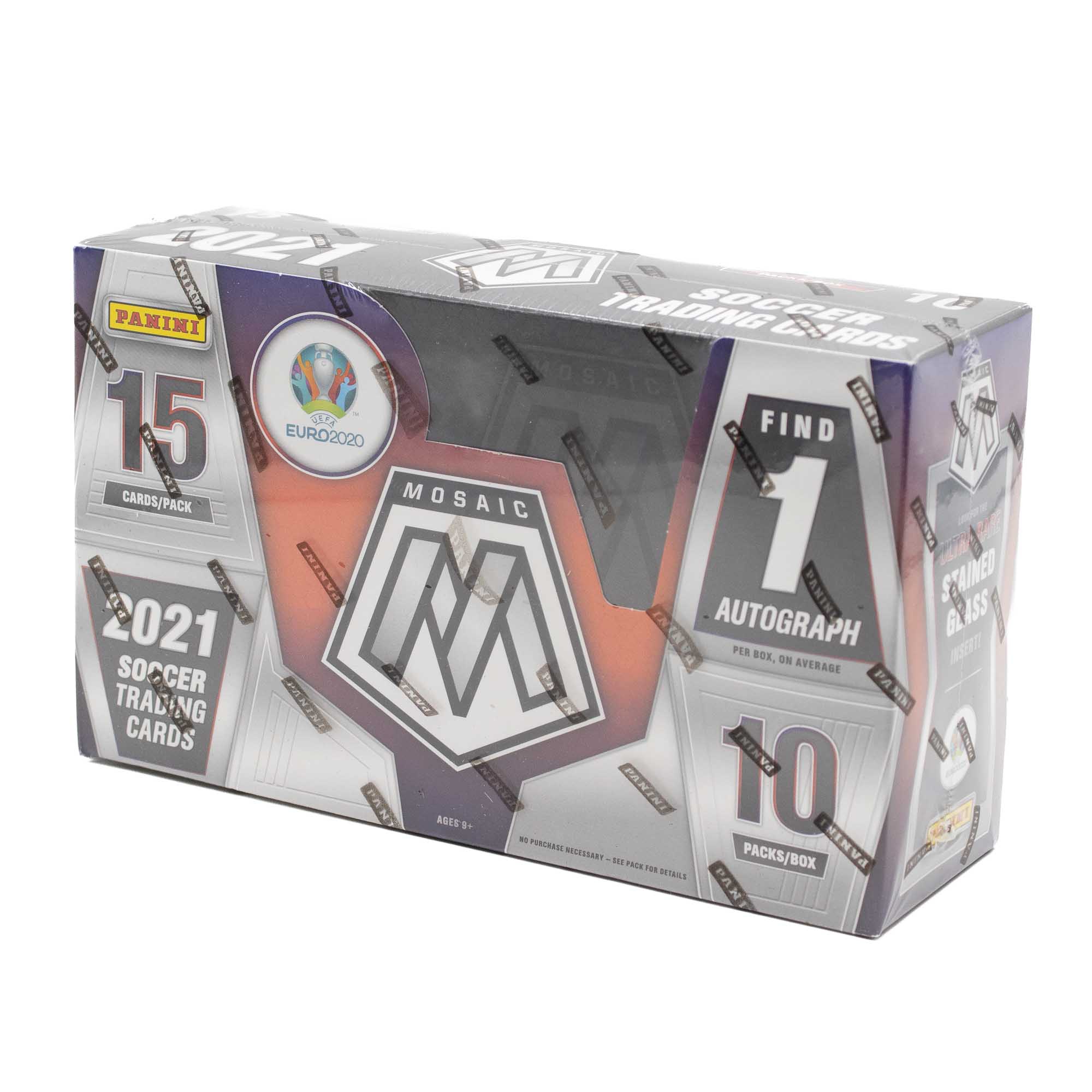 2020/21 Panini Mosaic UEFA Euro 2020 Soccer Hobby Box