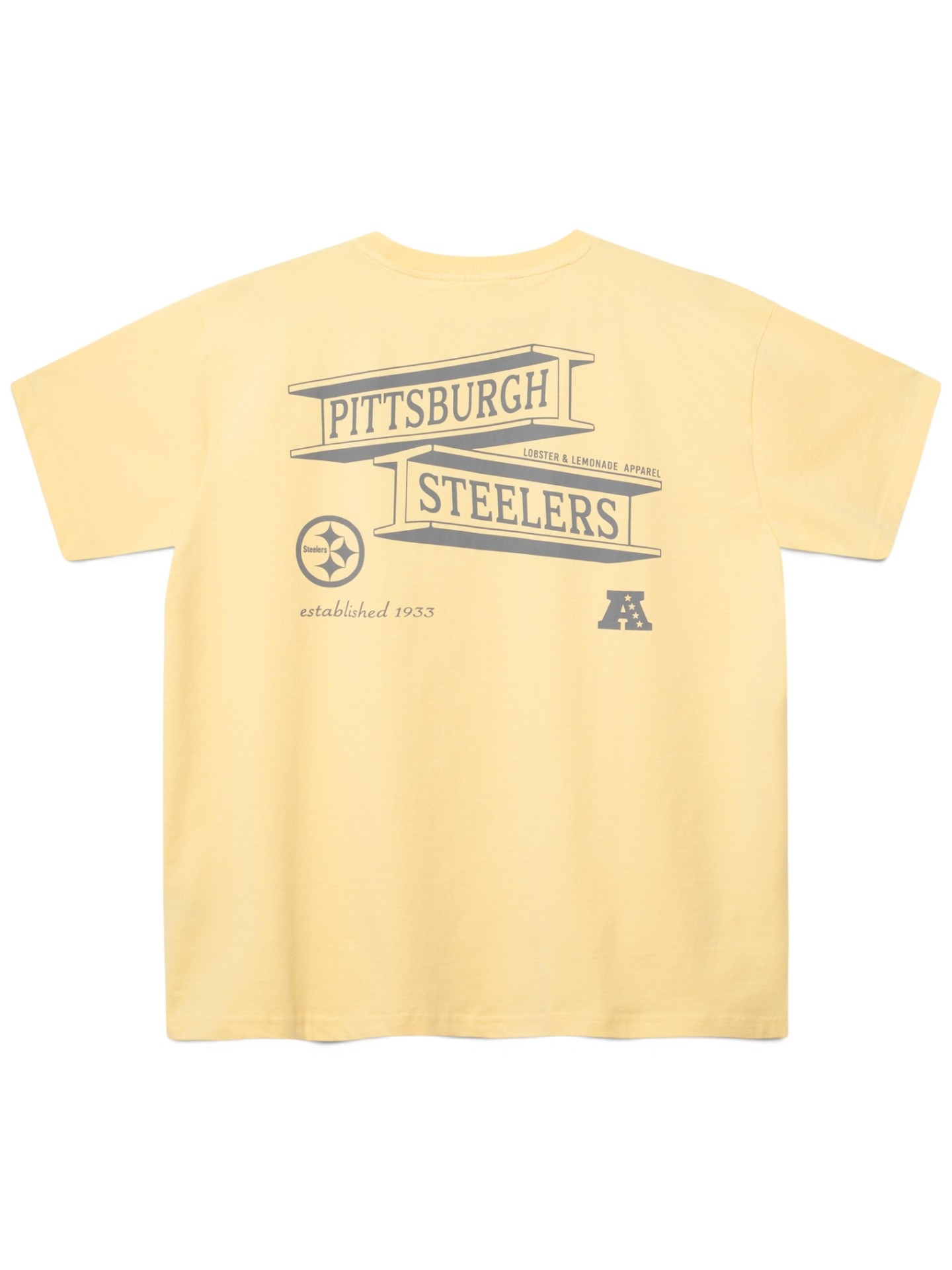 Pittsburgh Steelers L&L '89 Classics NFL T-Shirt Gelb