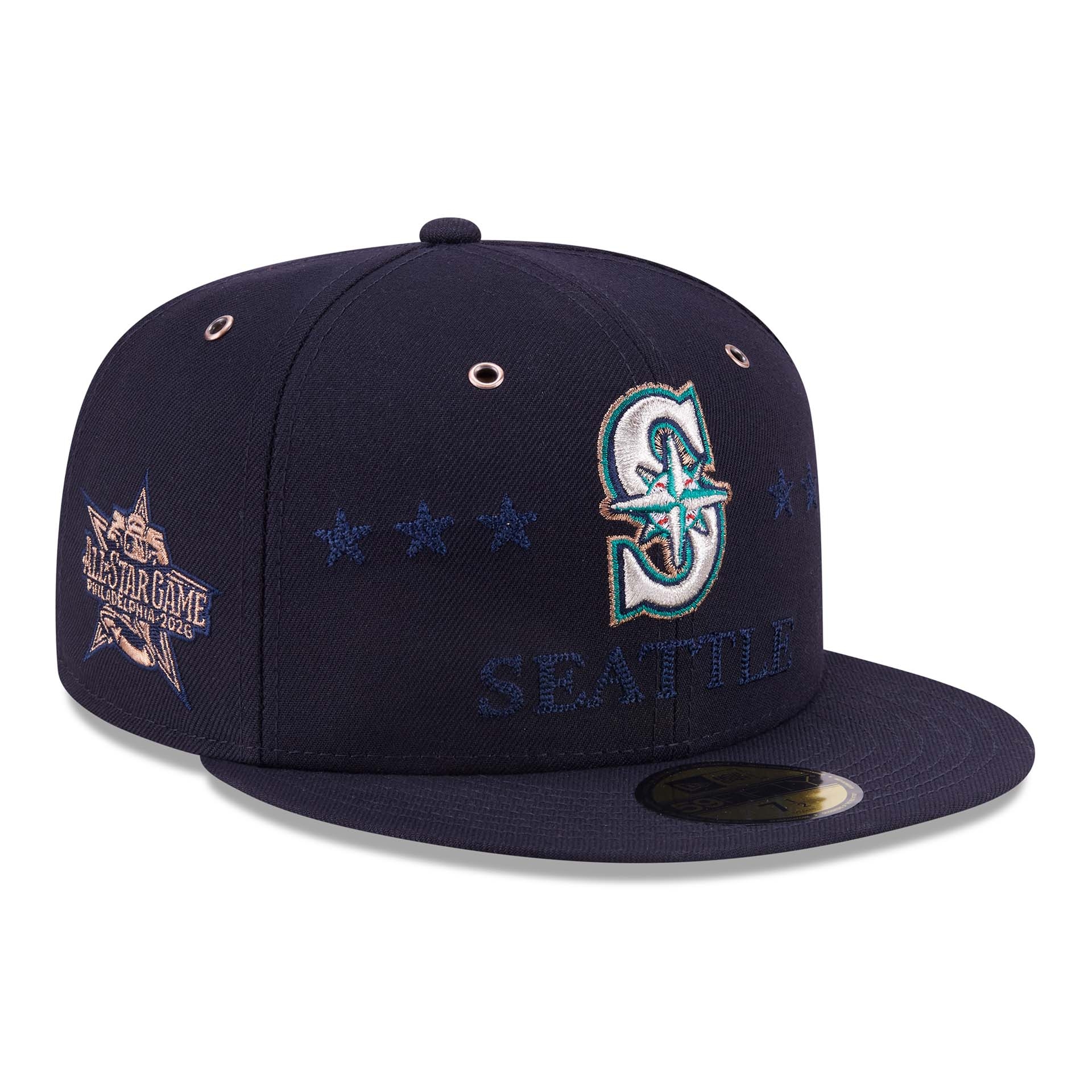 Seattle Mariners 2026 MLB All-Star Game 59FIFTY Fitted Cap Navy