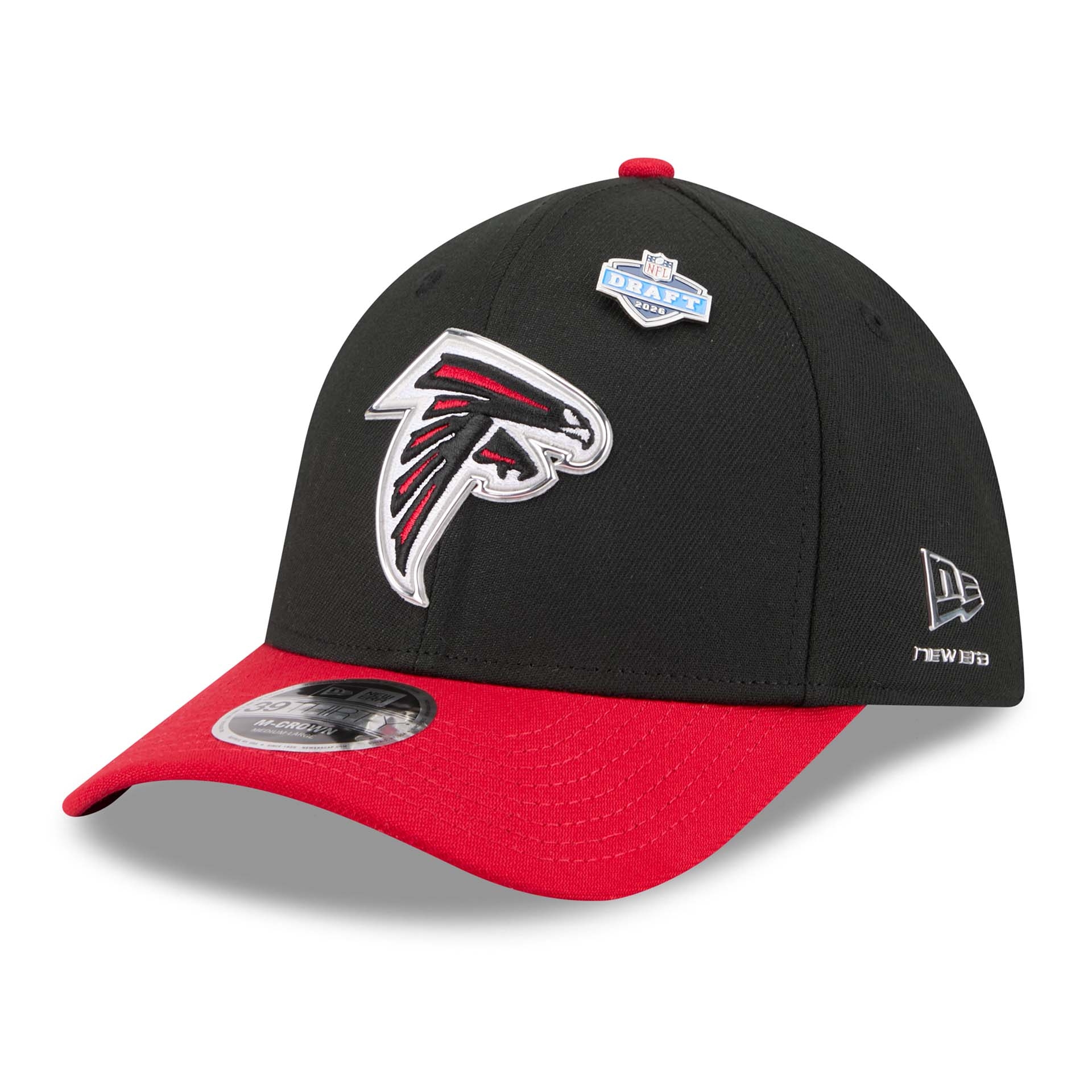 Atlanta Falcons 2026 NFL Draft 39THIRTY M-Crown Flex Cap