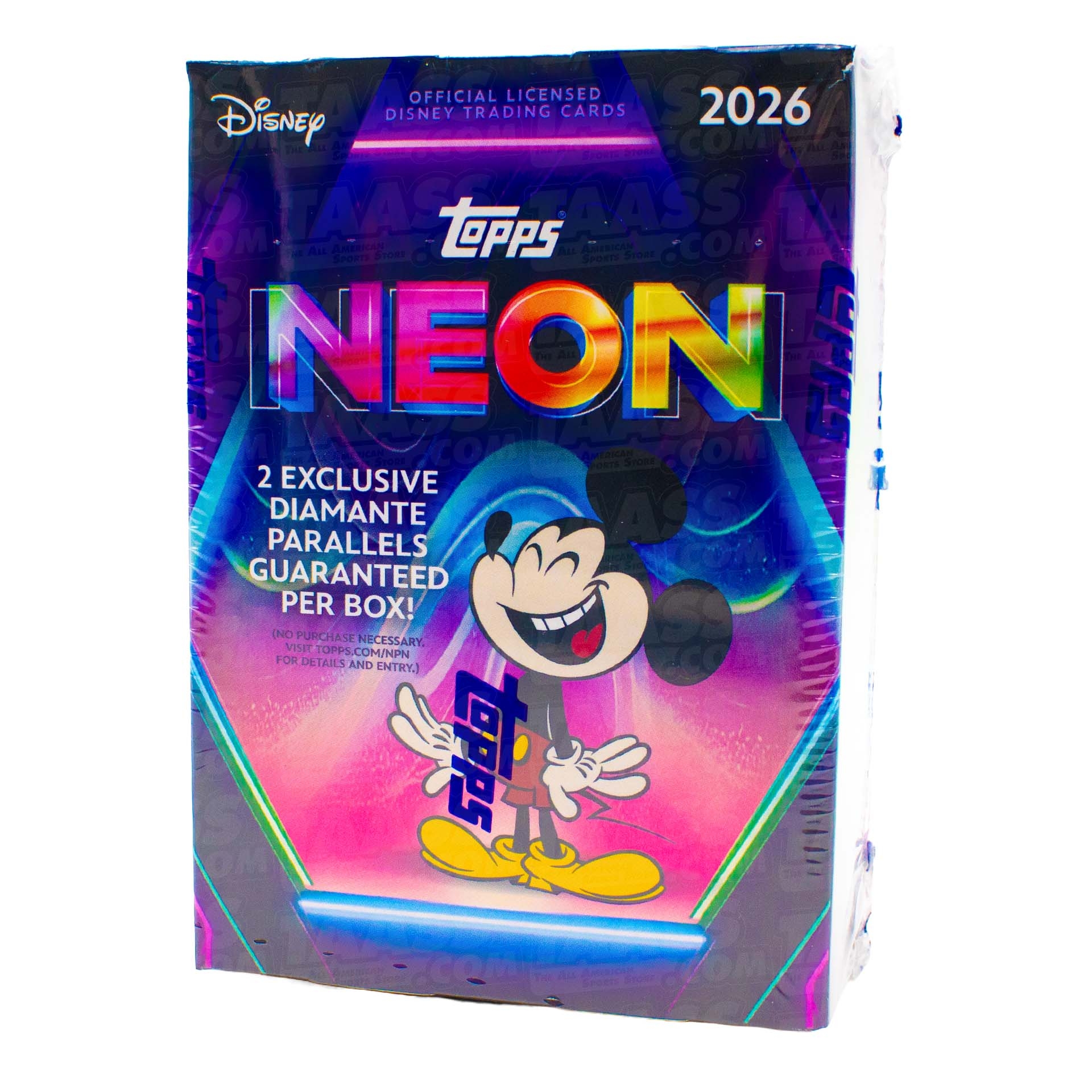 2026 topps Disney NEON Blaster Box