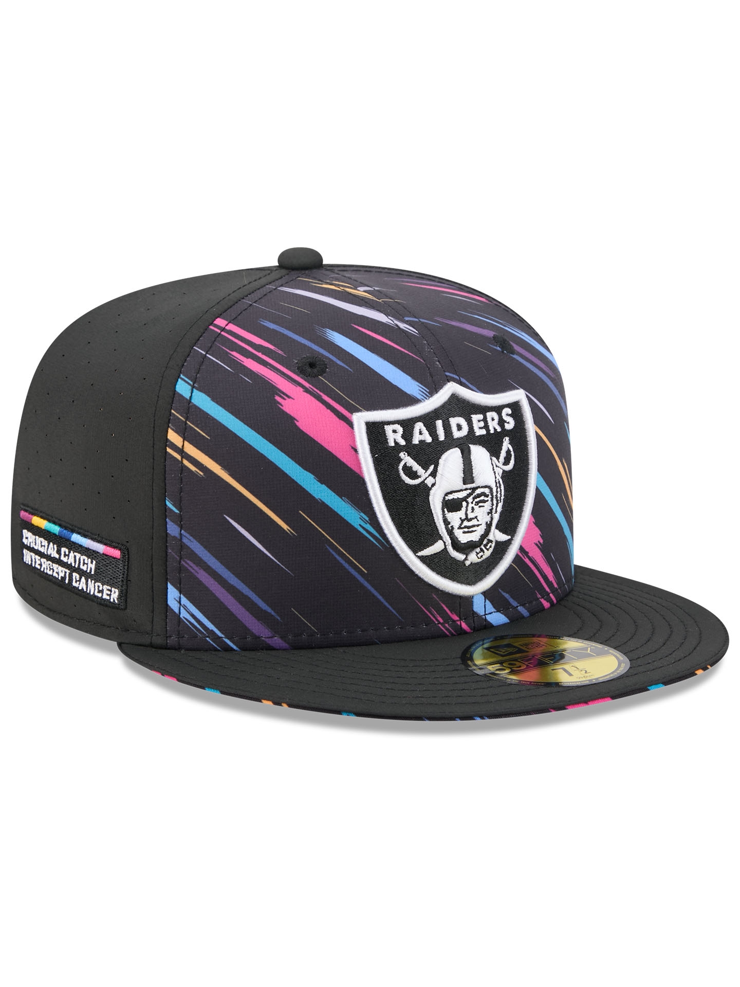 Las Vegas Raiders 2026 NFL Crucial Catch 59FIFTY Fitted Cap
