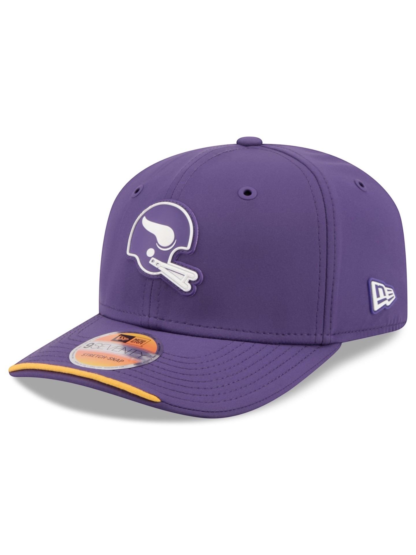Minnesota Vikings Historic 2026 NFL Sideline 9SEVENTY Stretch-Snap Cap Lila