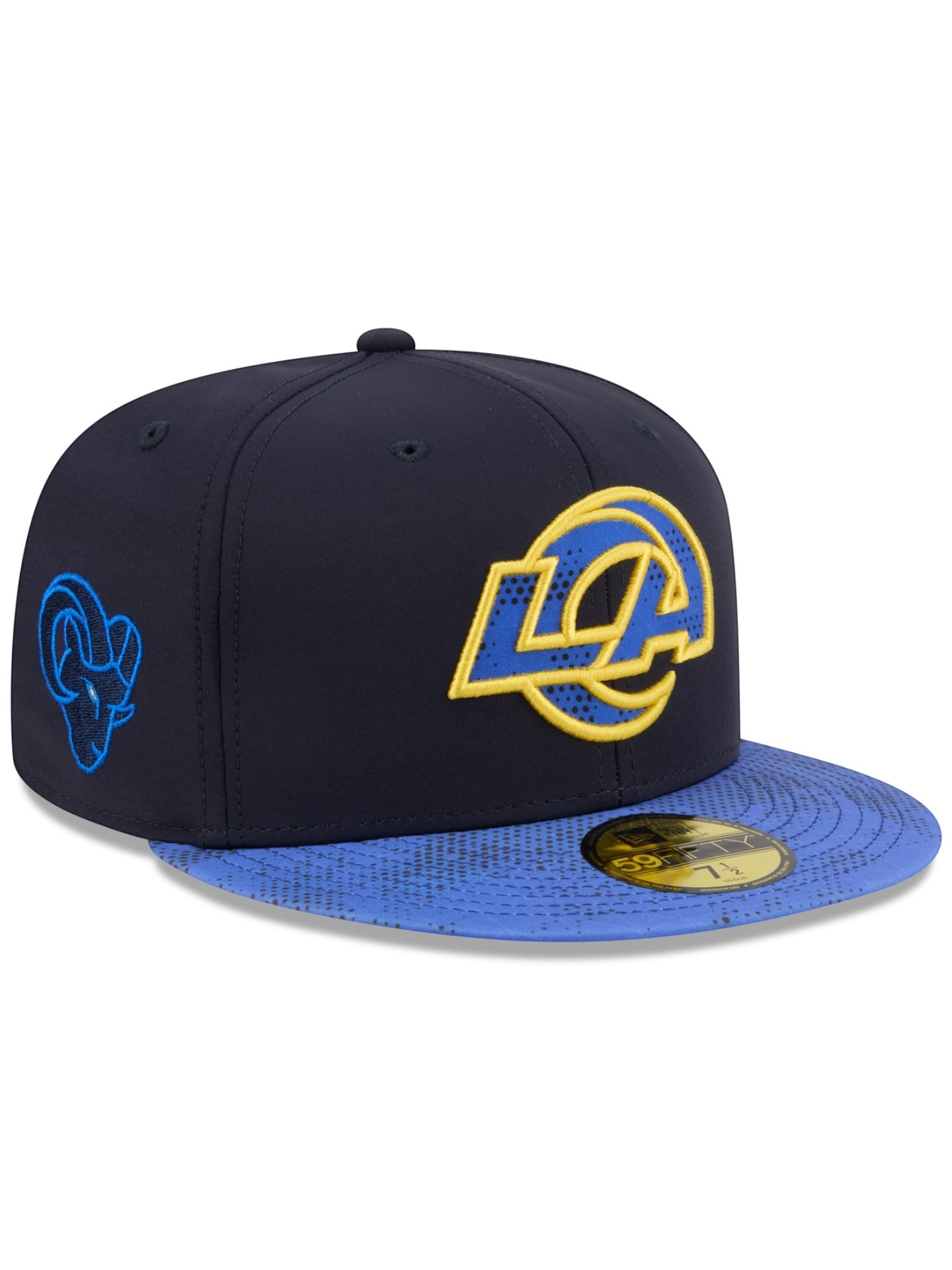 Los Angeles Rams 2026 NFL Rivalries Sideline 59FIFTY Fitted Cap Navy