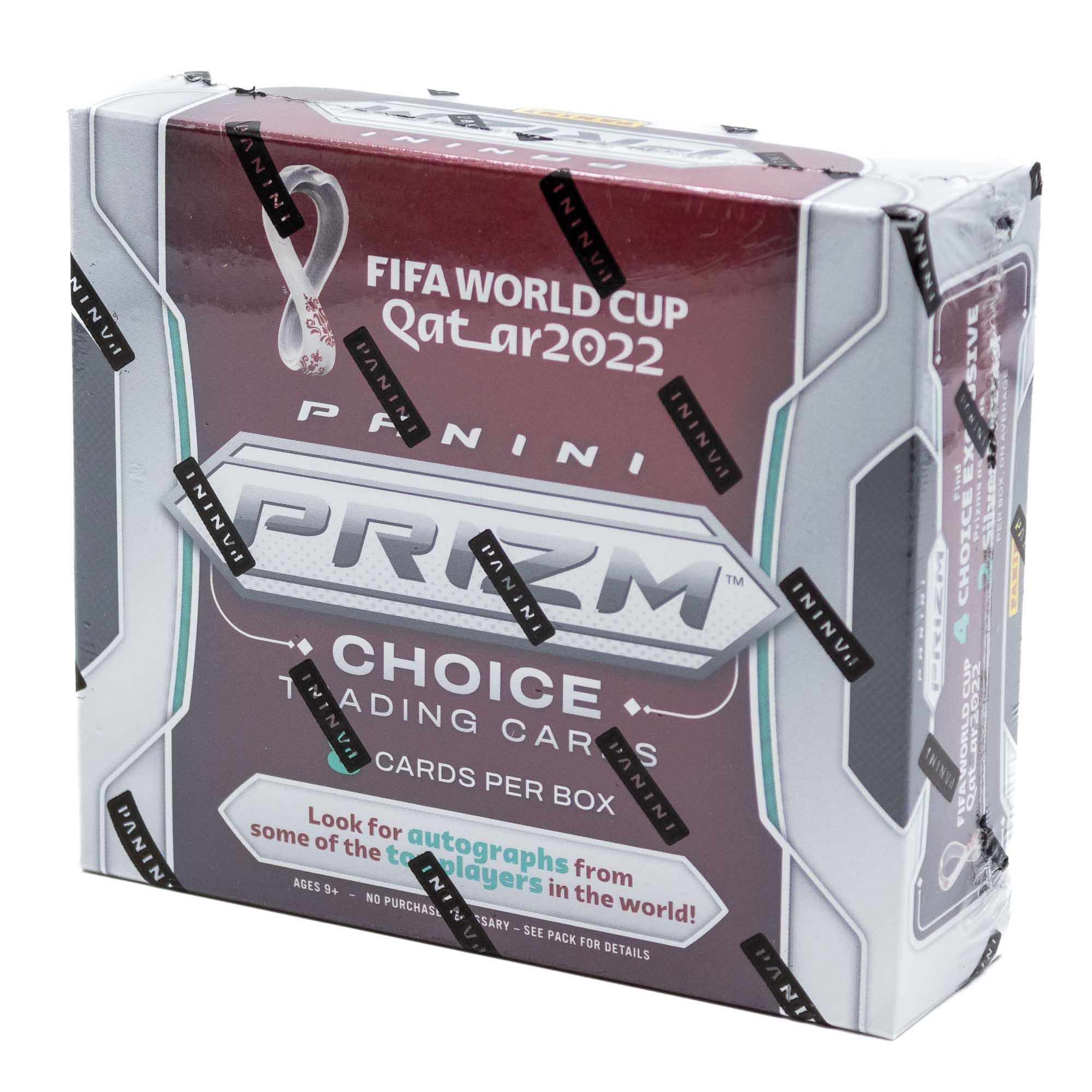 2022 Panini Prizm FIFA World Cup Soccer (Fußball) Choice Box