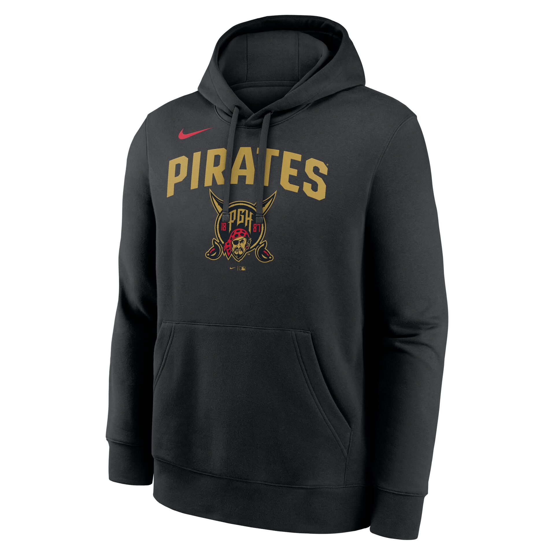 Pittsburgh Pirates City Connect Club MLB Hoodie Black