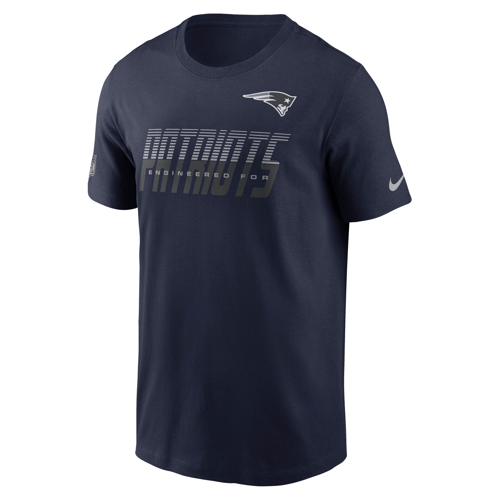 New England Patriots 2026 NFL Sideline Team Issue Dri-Fit T-Shirt Navy