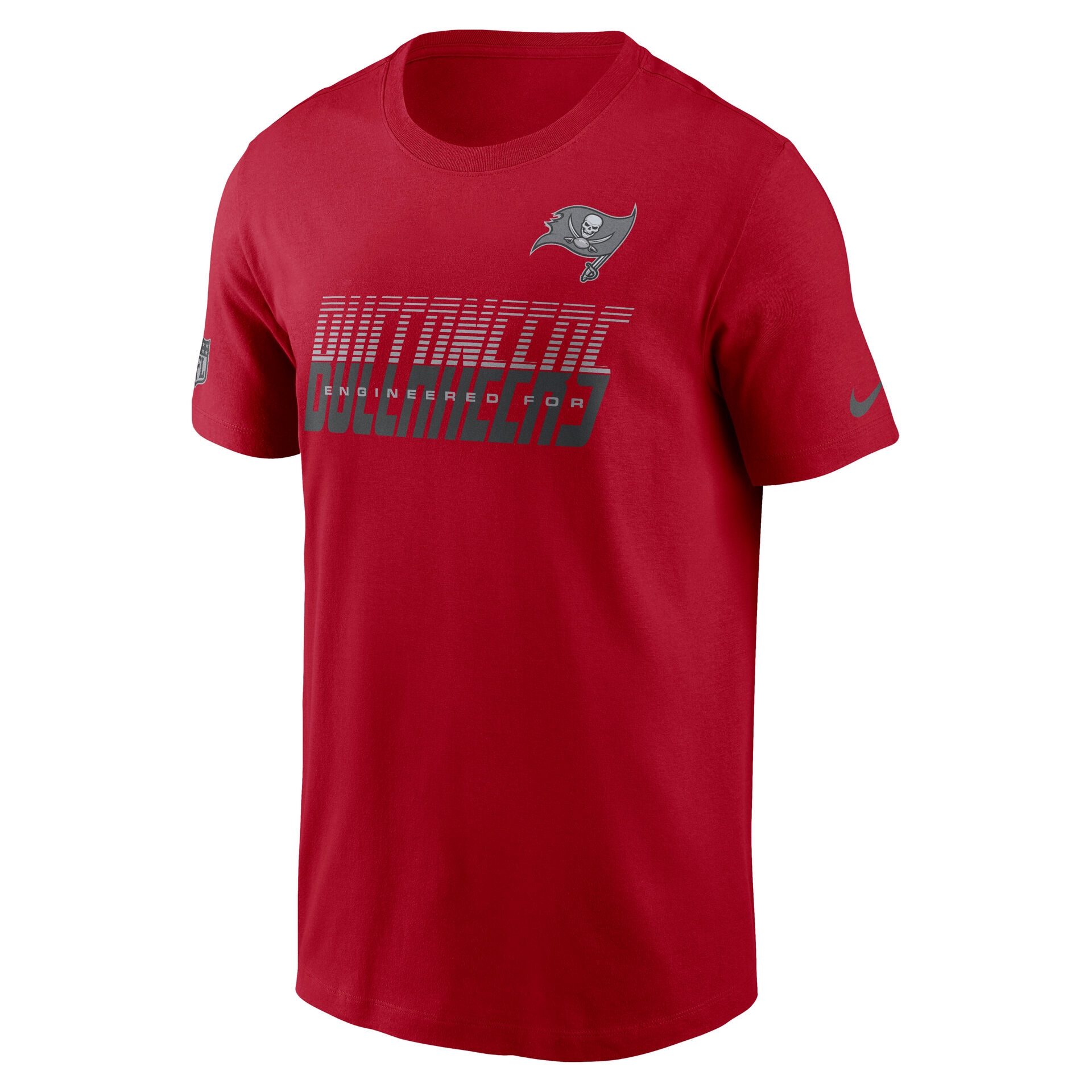 Tampa Bay Buccaneers 2026 NFL Sideline Team Issue Dri-Fit T-Shirt Rot