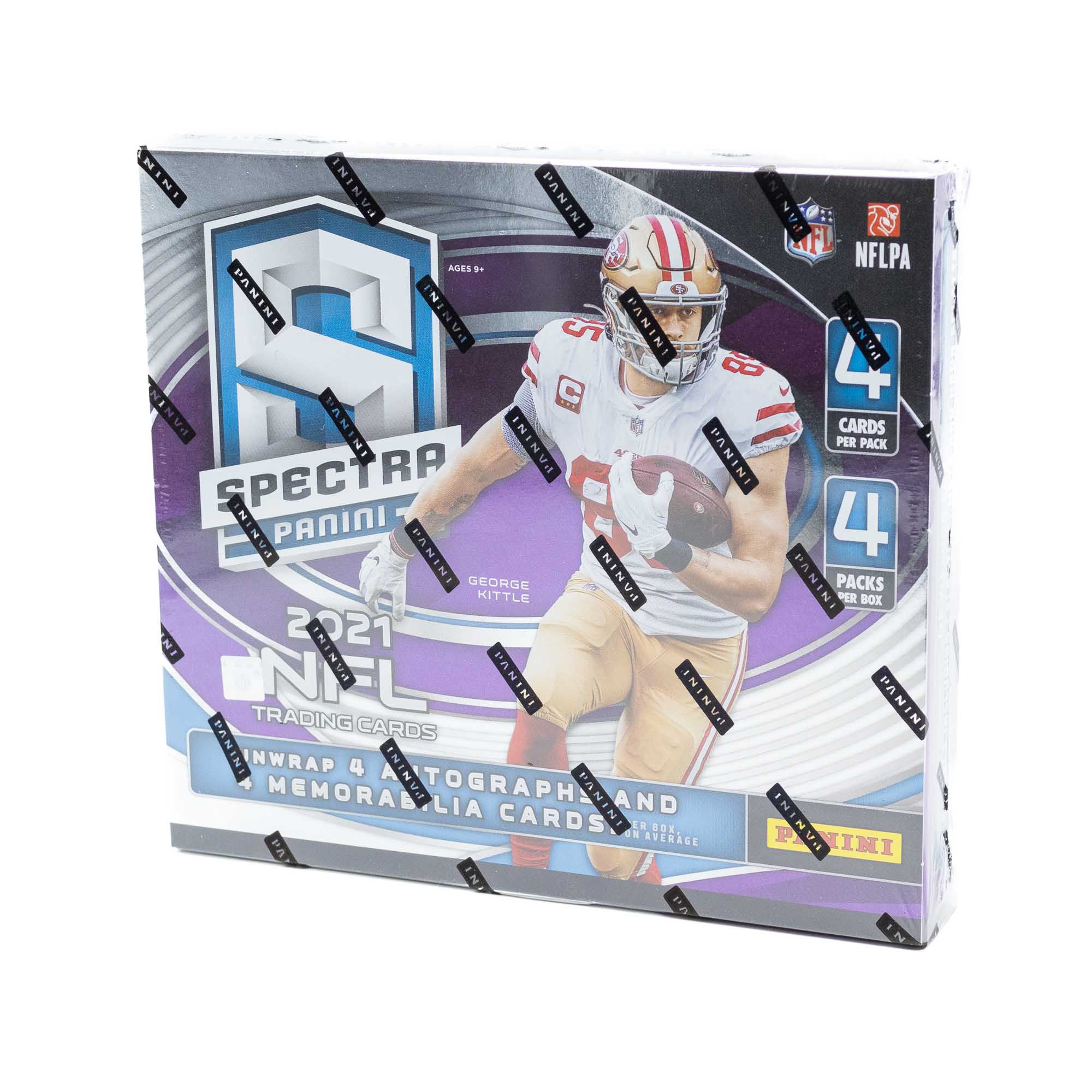 2021 Panini Spectra Football Hobby Box NFL