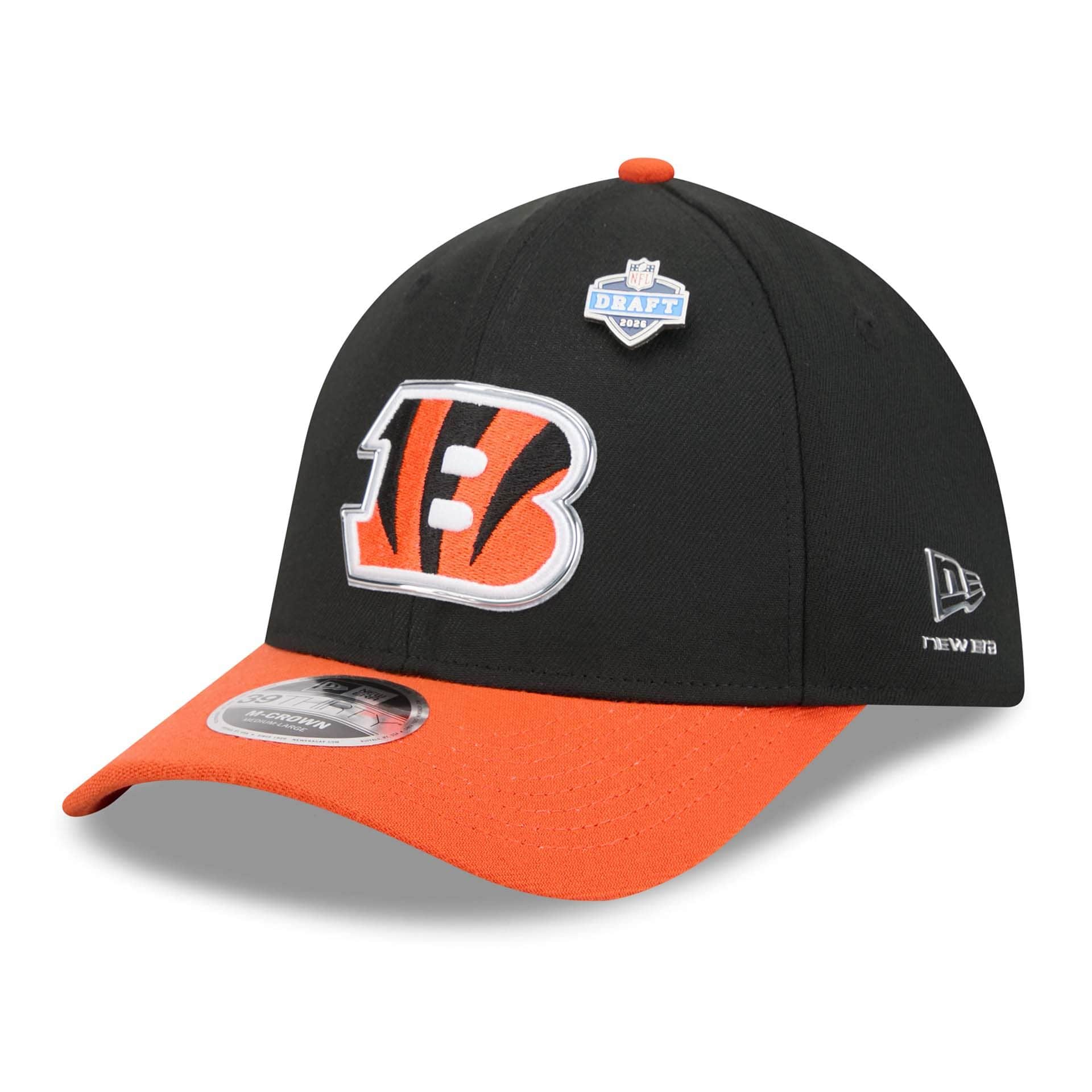 Cincinnati Bengals 2026 NFL Draft 39THIRTY M-Crown Flex Cap