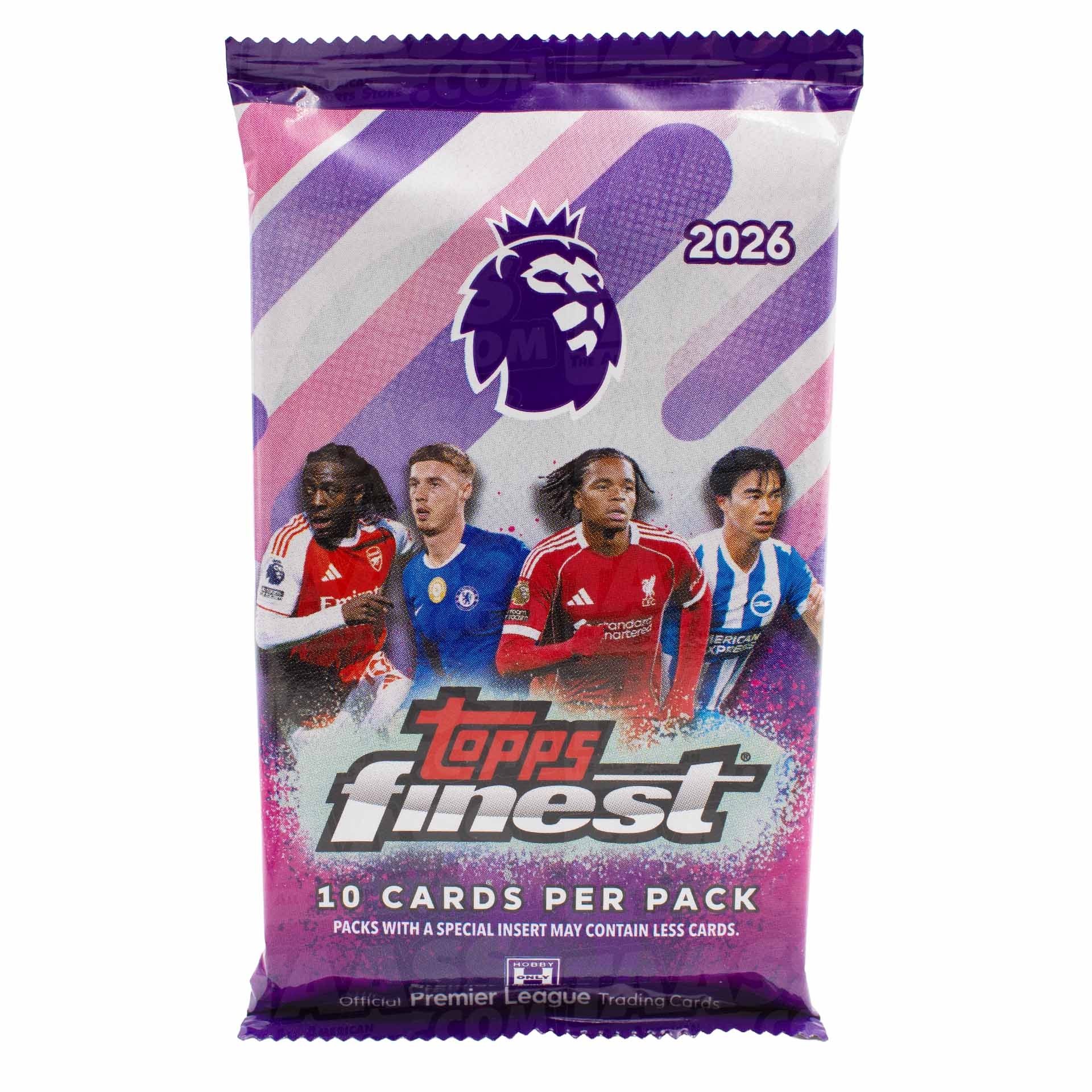 2025/26 Topps Finest Premier League Fußball EPL Hobby Pack
