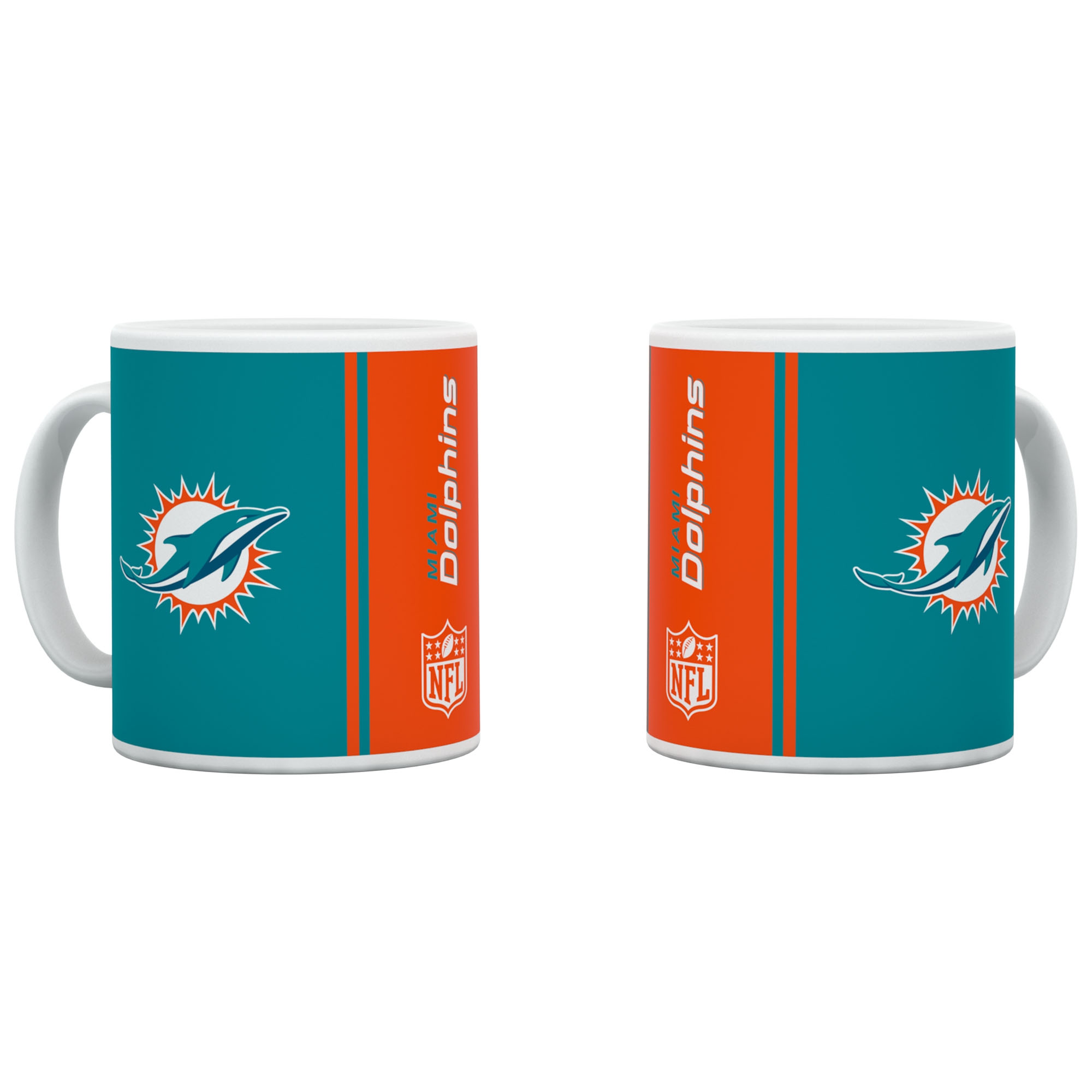 Miami Dolphins Gridiron Matte NFL Becher (330 ml)