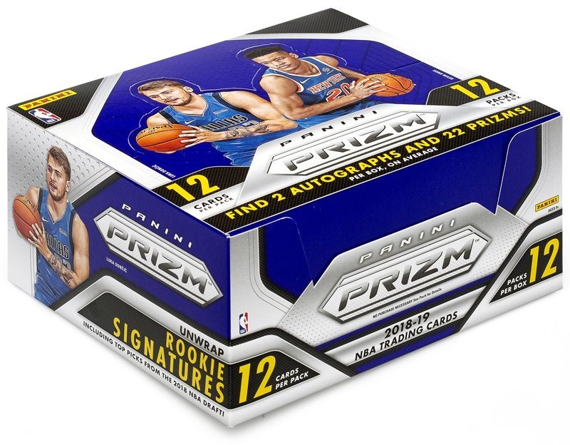 2018/19 Panini Prizm Basketball Hobby Box NBA
