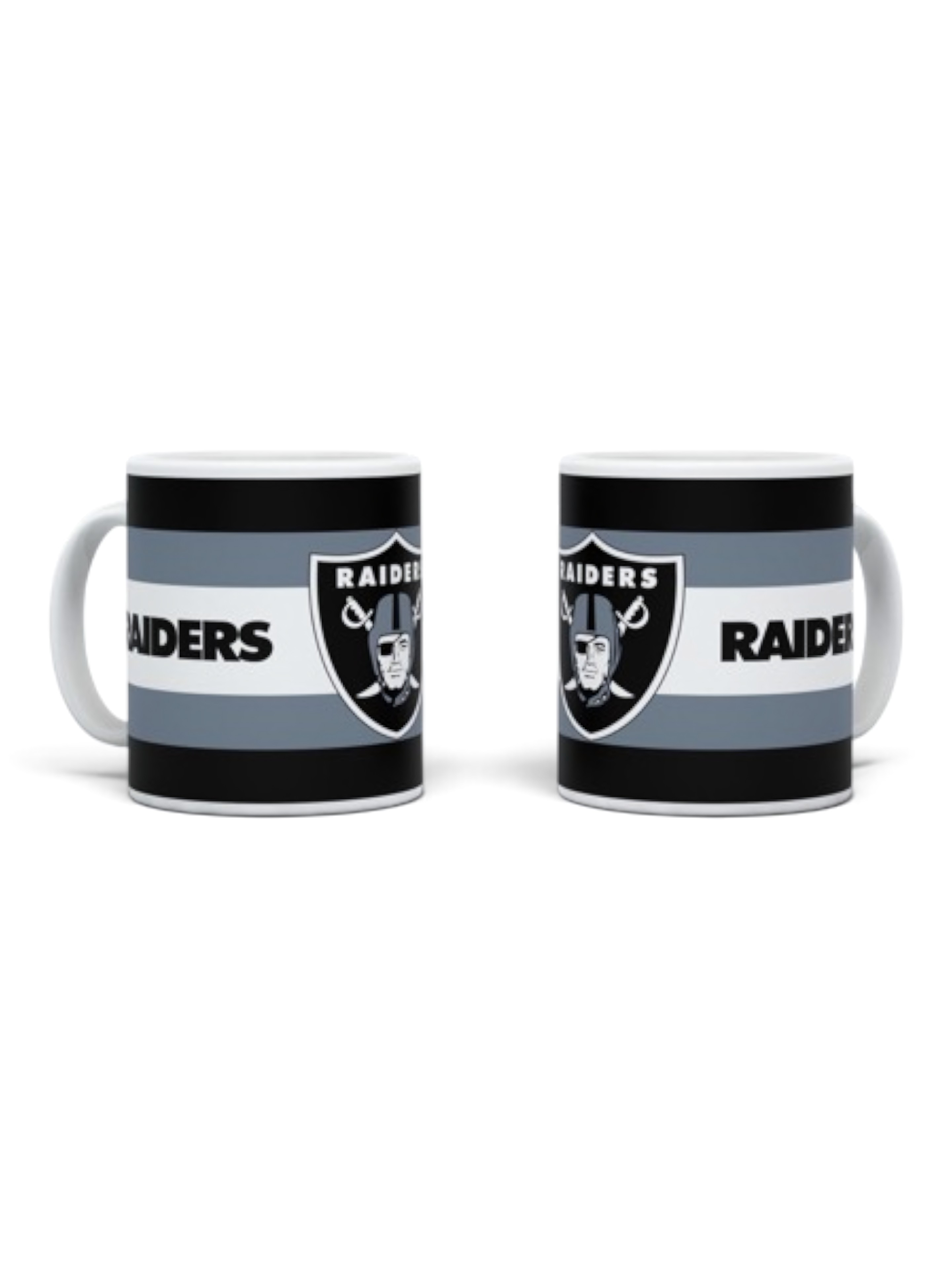 Las Vegas Raiders Stripe Logo NFL Becher (330 ml)