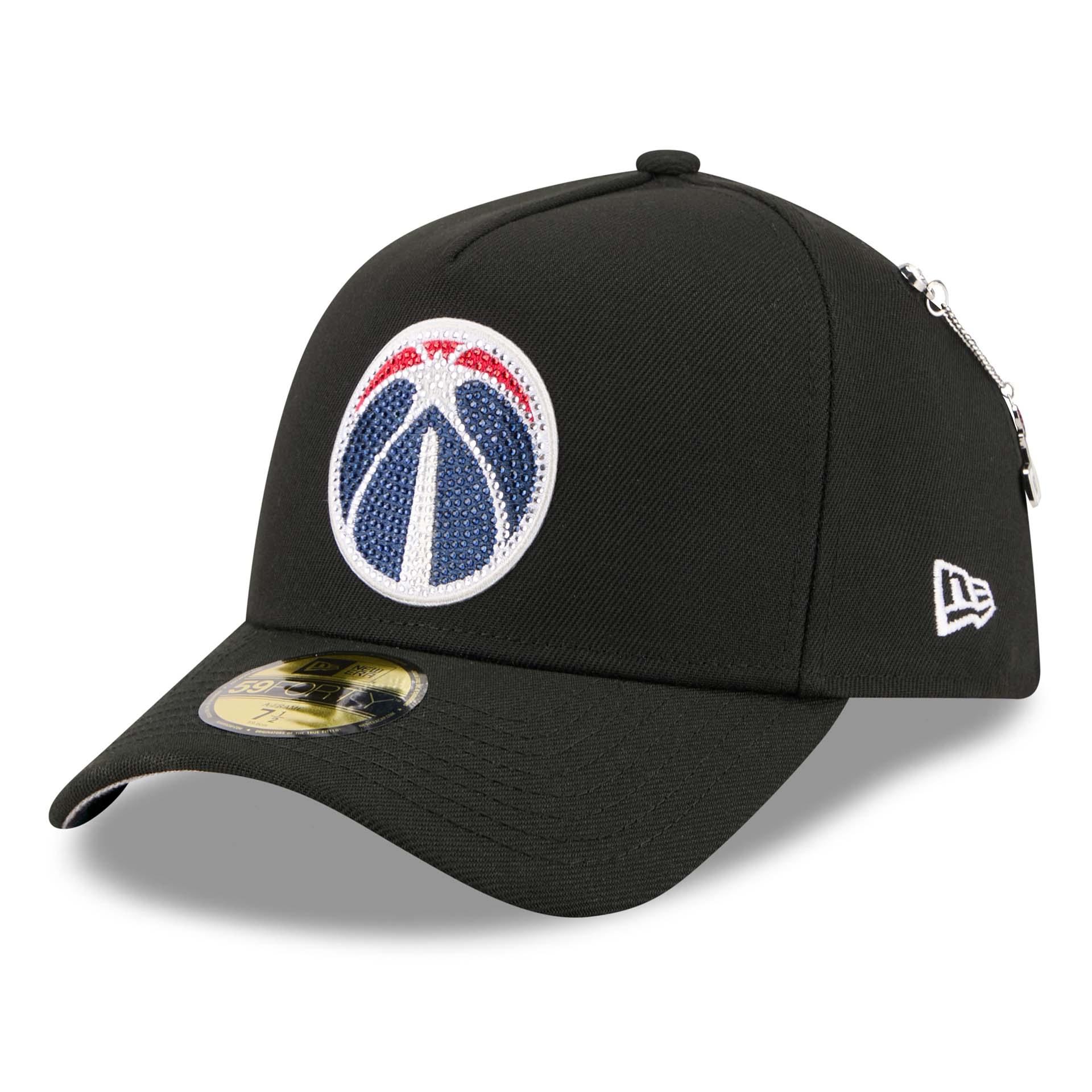Washington Wizards 2026 NBA Draft On-Stage Crystal 59FORTY A-Frame Fitted Cap Black