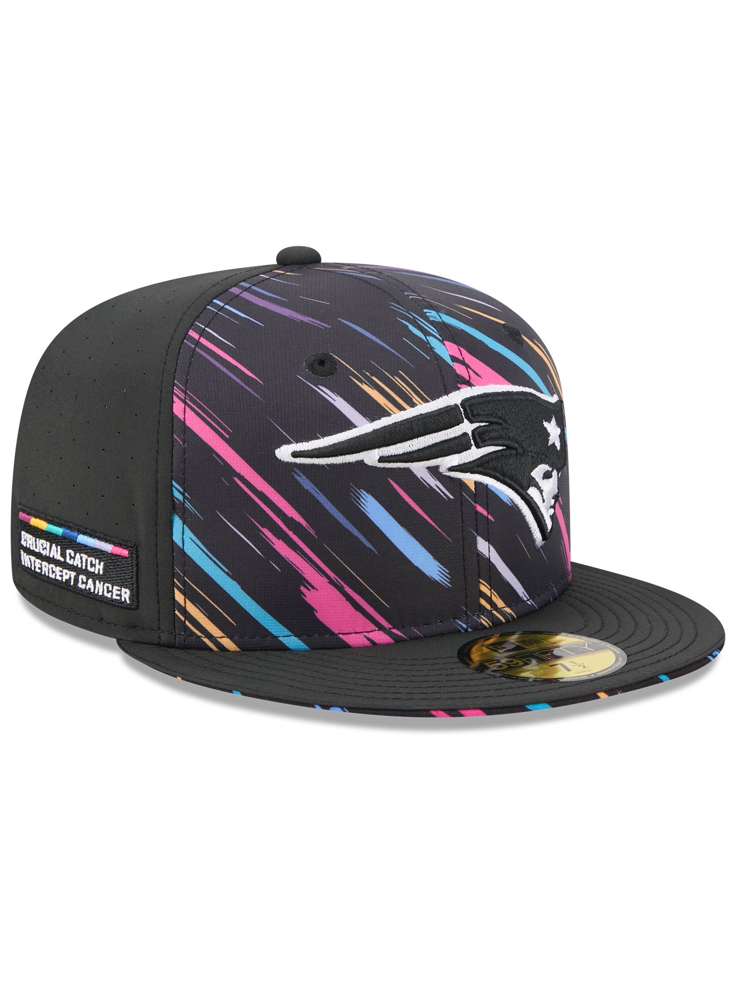 New England Patriots 2026 NFL Crucial Catch 59FIFTY Fitted Cap