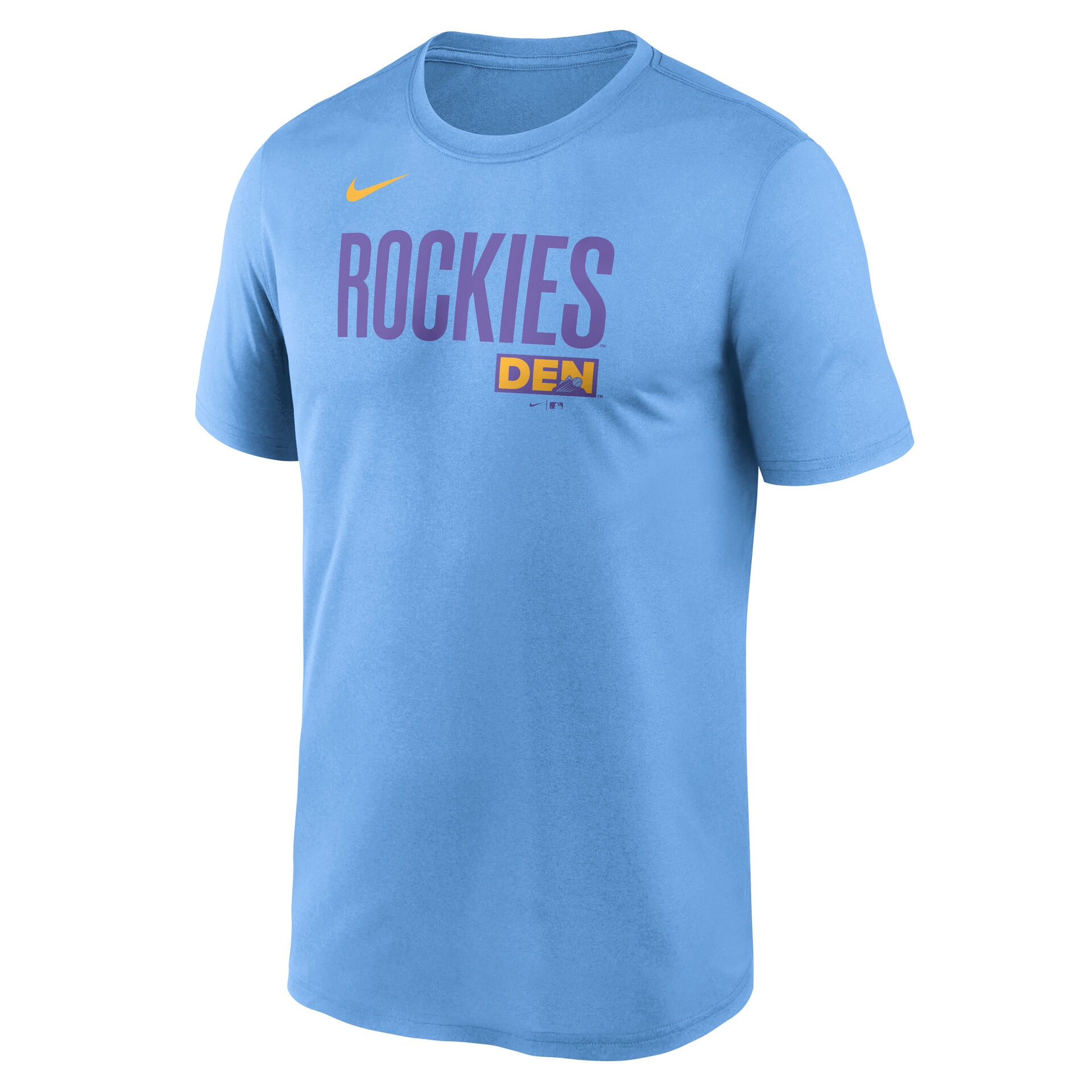 Colorado Rockies City Connect Legend MLB T-Shirt Blau