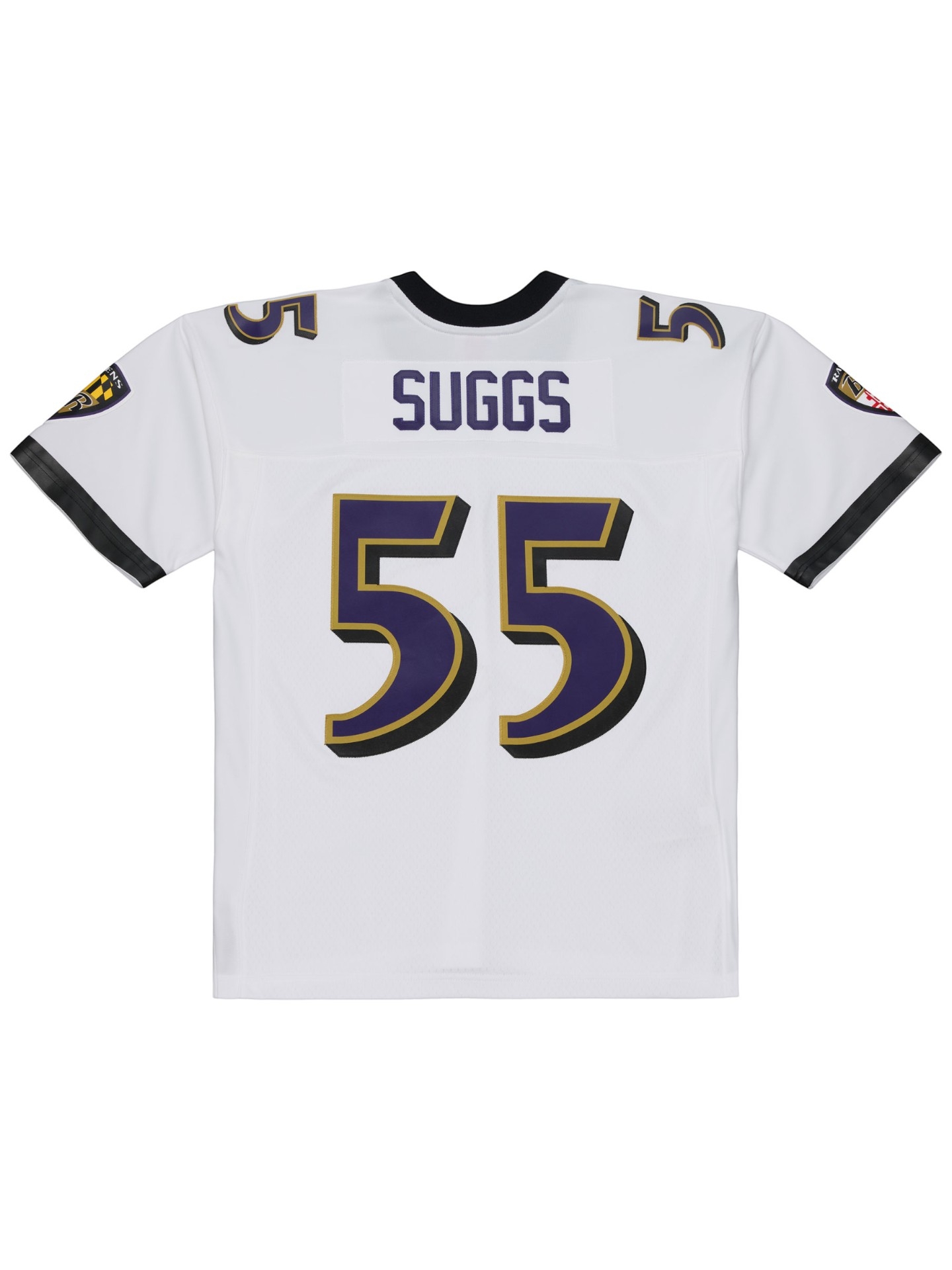 Terrell Suggs #55 Baltimore Ravens 2003 Legacy Throwback NFL Trikot Weiß