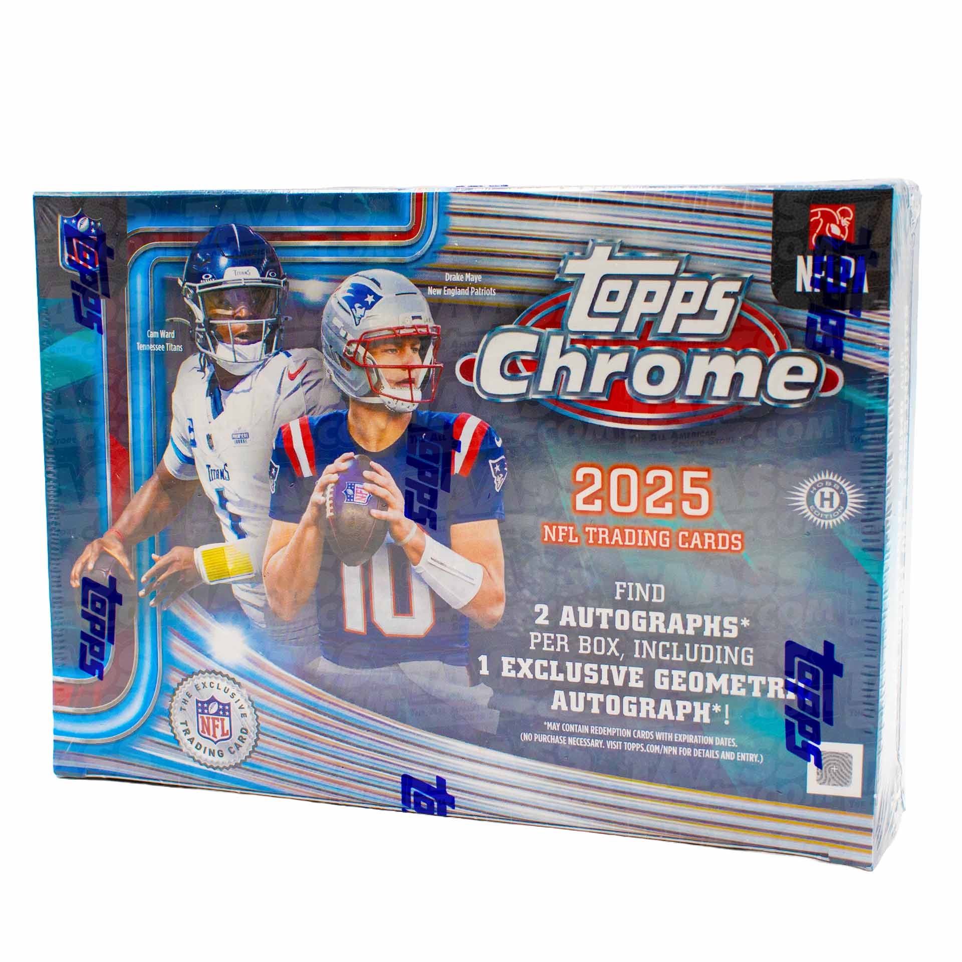 (LIVE BREAK) 2025 Topps Chrome Football NFL Breaker Delight Hobby Box