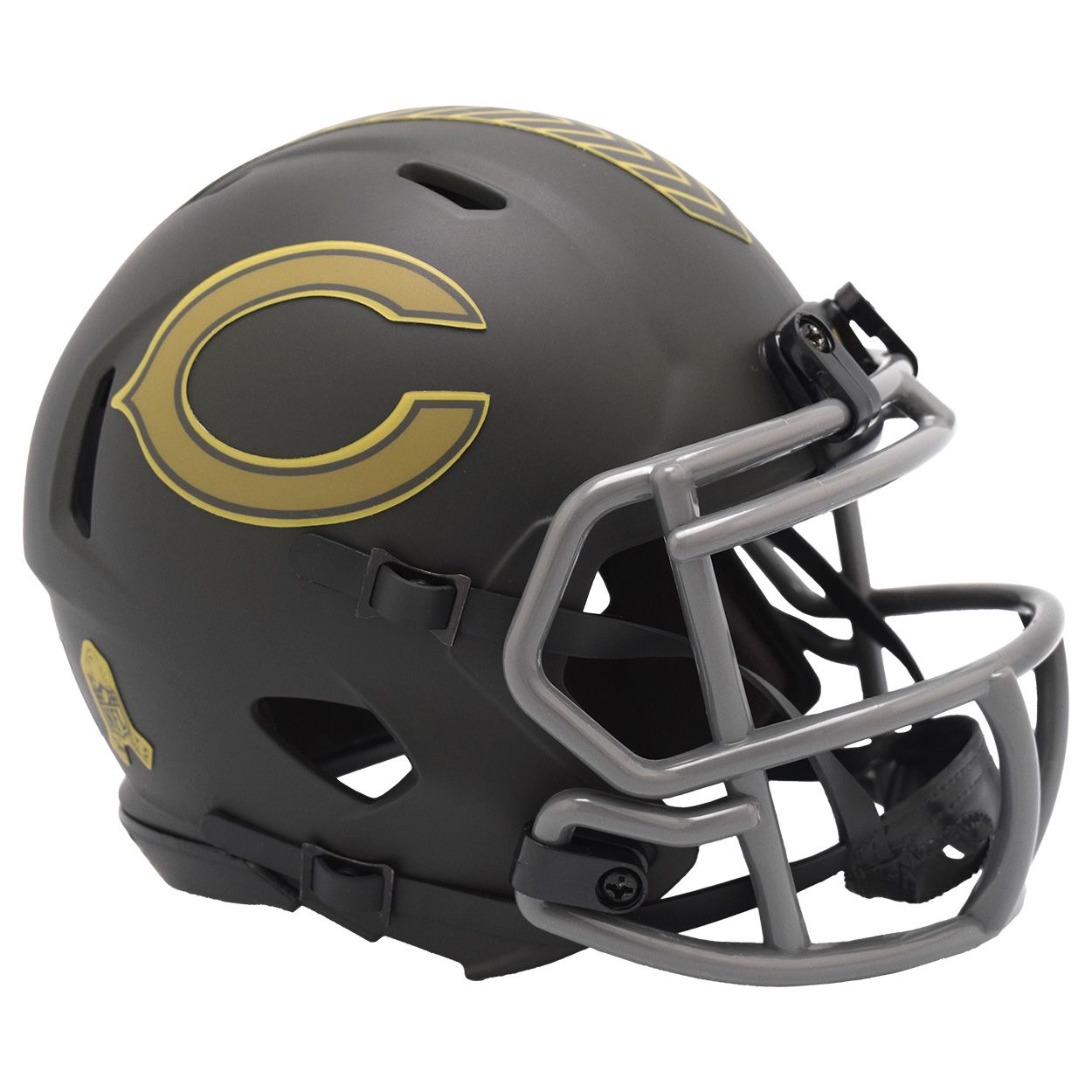 bears mini football helmet Chicago Nfl This helmet is sold in its present condition Chicago Bears Mini Football Helmet
