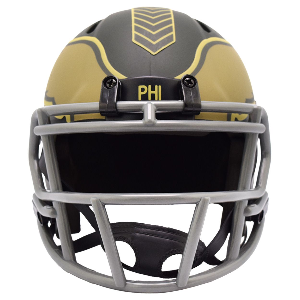 eagles football helmets Autographed Philadelphia Saquon Barkley Super Bowl LIX Mini-Helmet Modell's Sporting Goods Since its introduction Riddell Philadelphia Eagles 2025 Salute