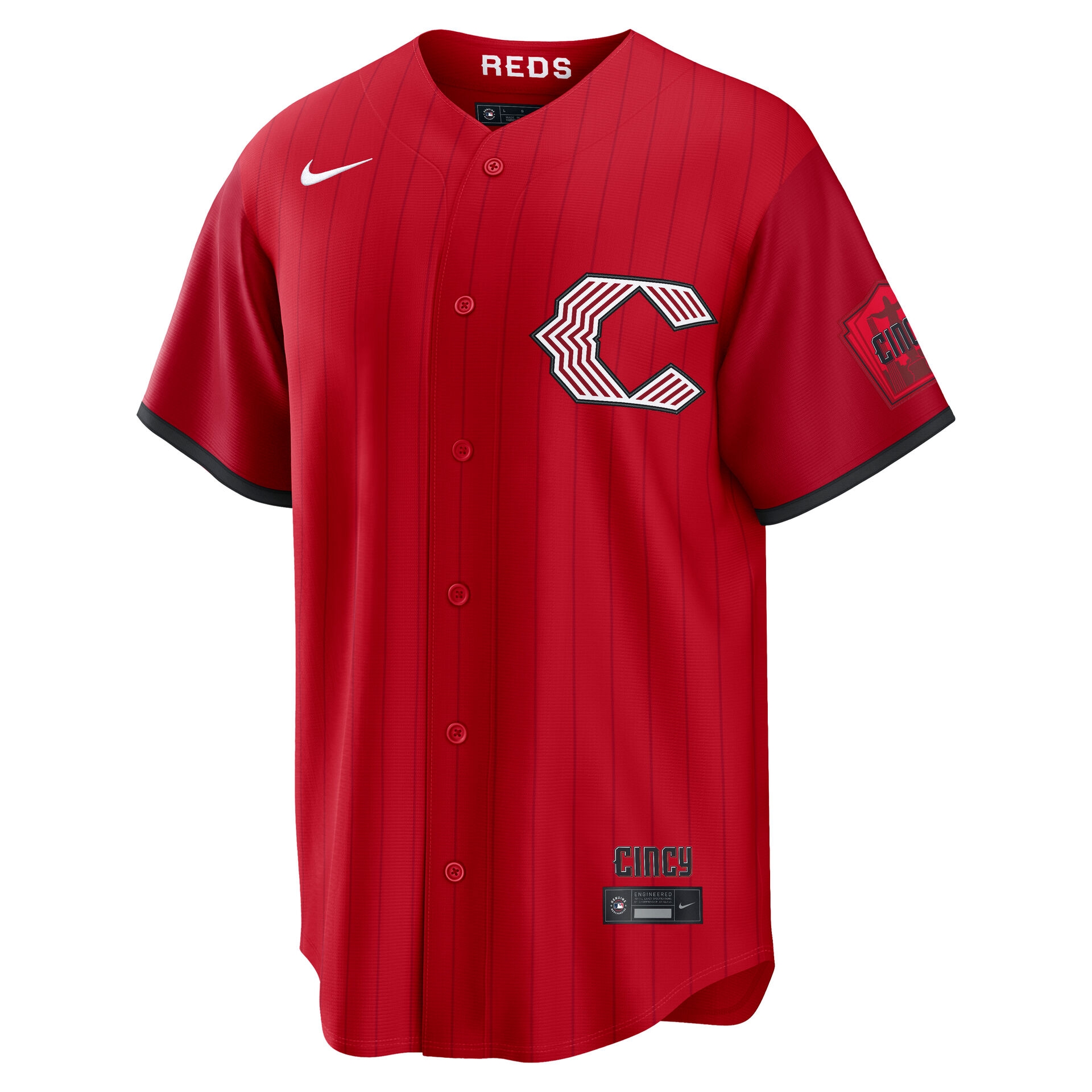 Cincinnati Reds 2026 City Connect Stadium MLB Trikot Rot