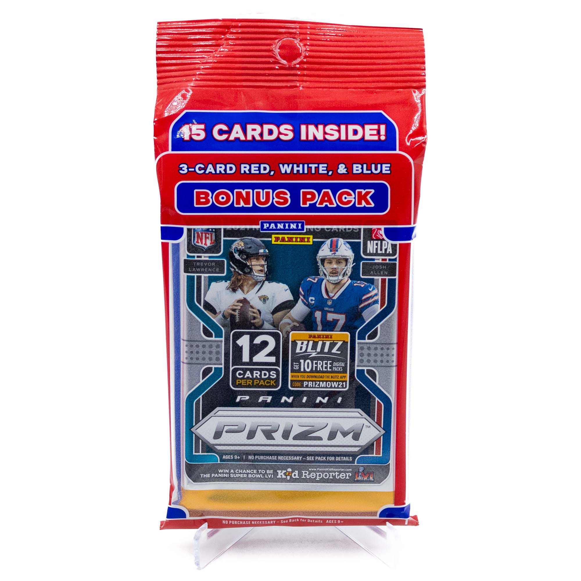 2021 Panini Prizm NFL Football Cello Multi-Pack